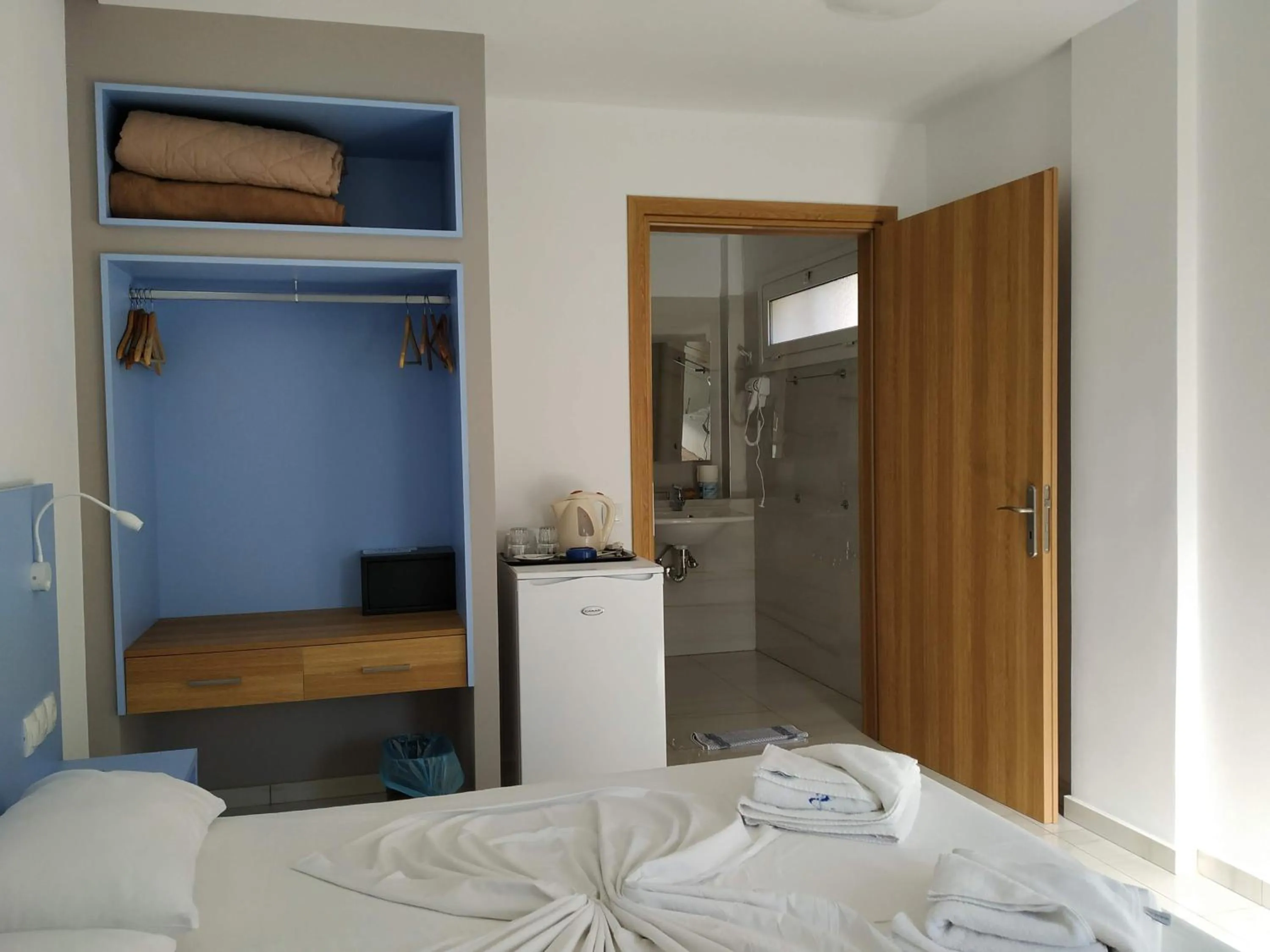 Bedroom, Bed in Avra Beach Hotel