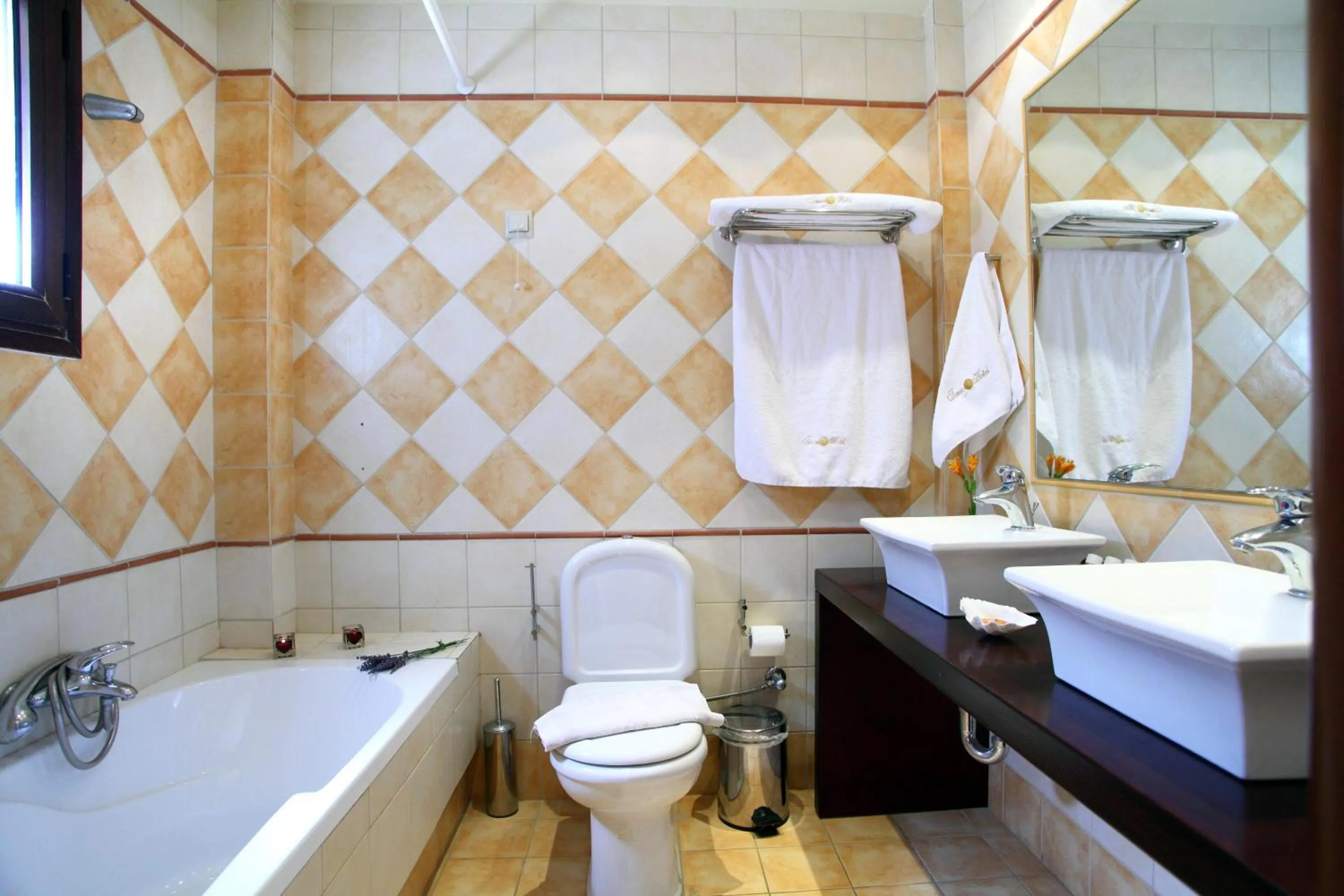 Toilet in Hotel Tesoro