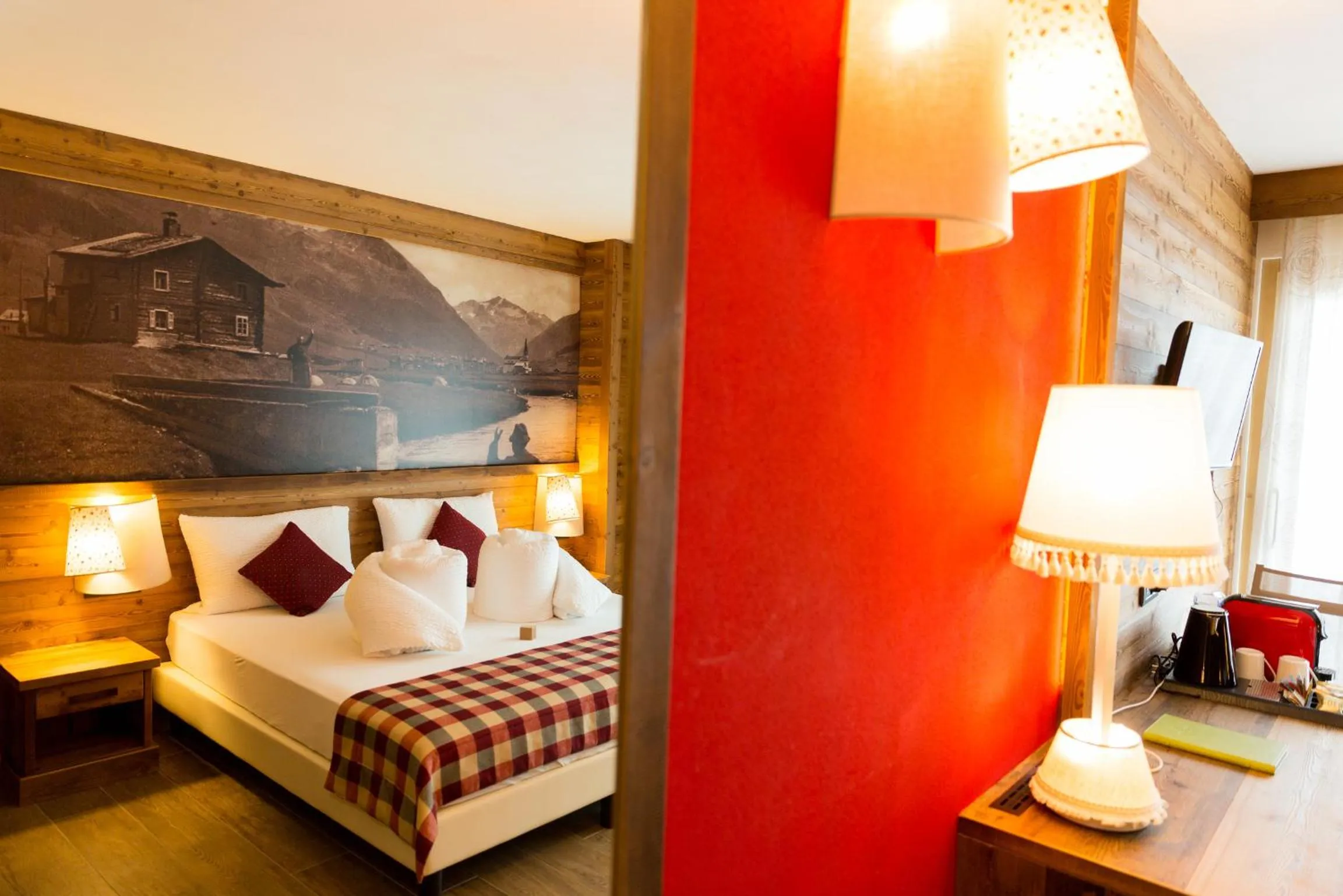 Shower, Bed in Green Rose