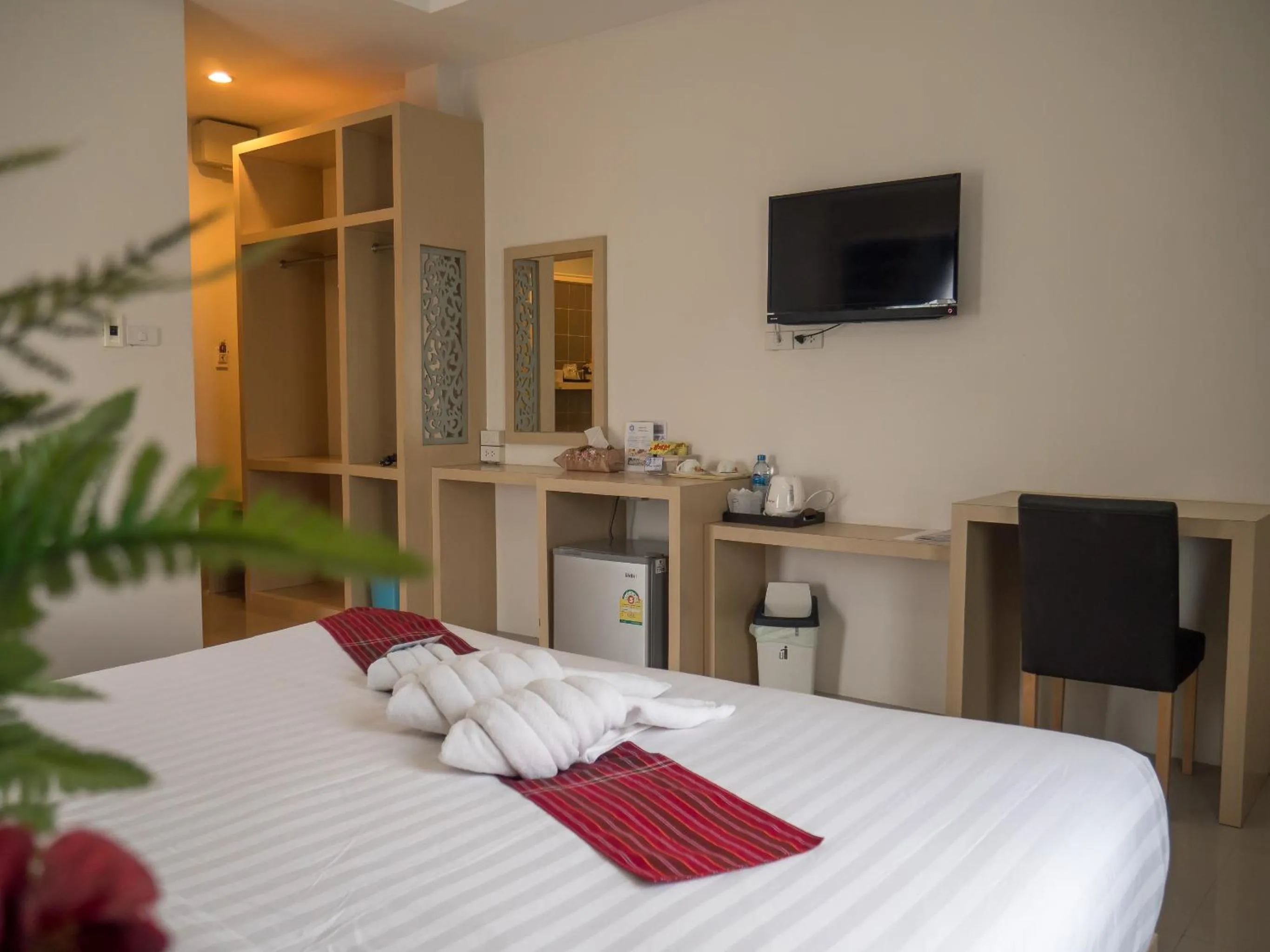 Bedroom in Crystal Nongkhai Hotel