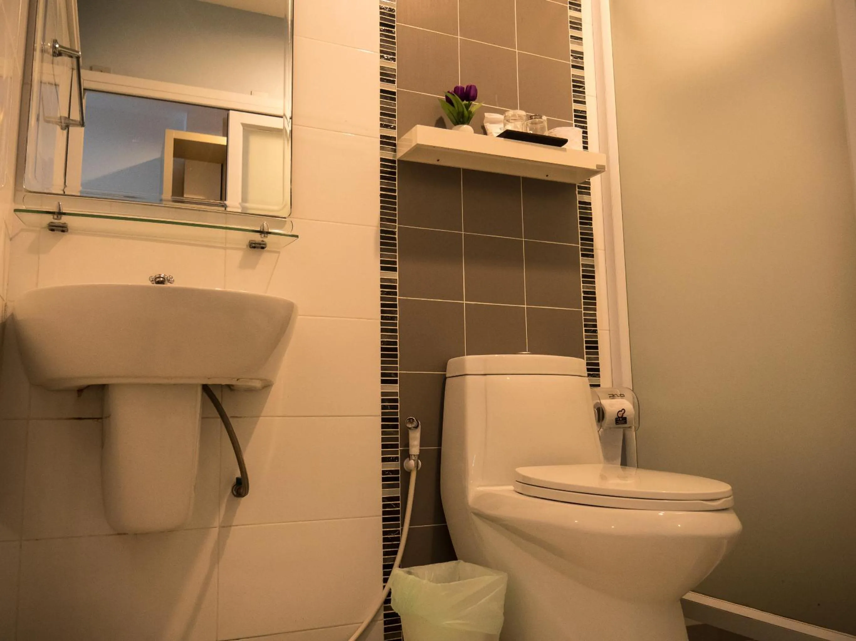 Bathroom in Crystal Nongkhai Hotel