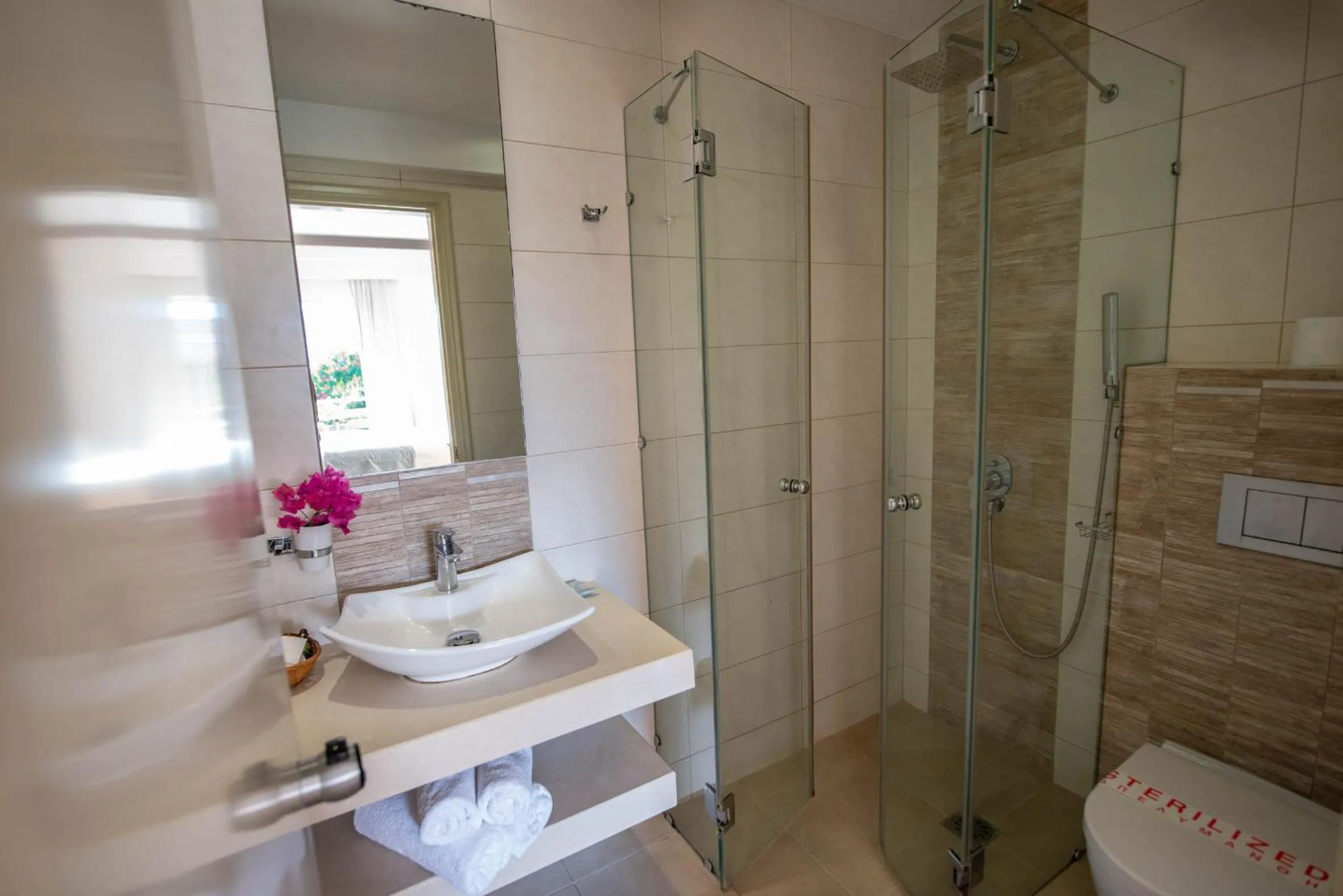 Shower in Saga Hotel