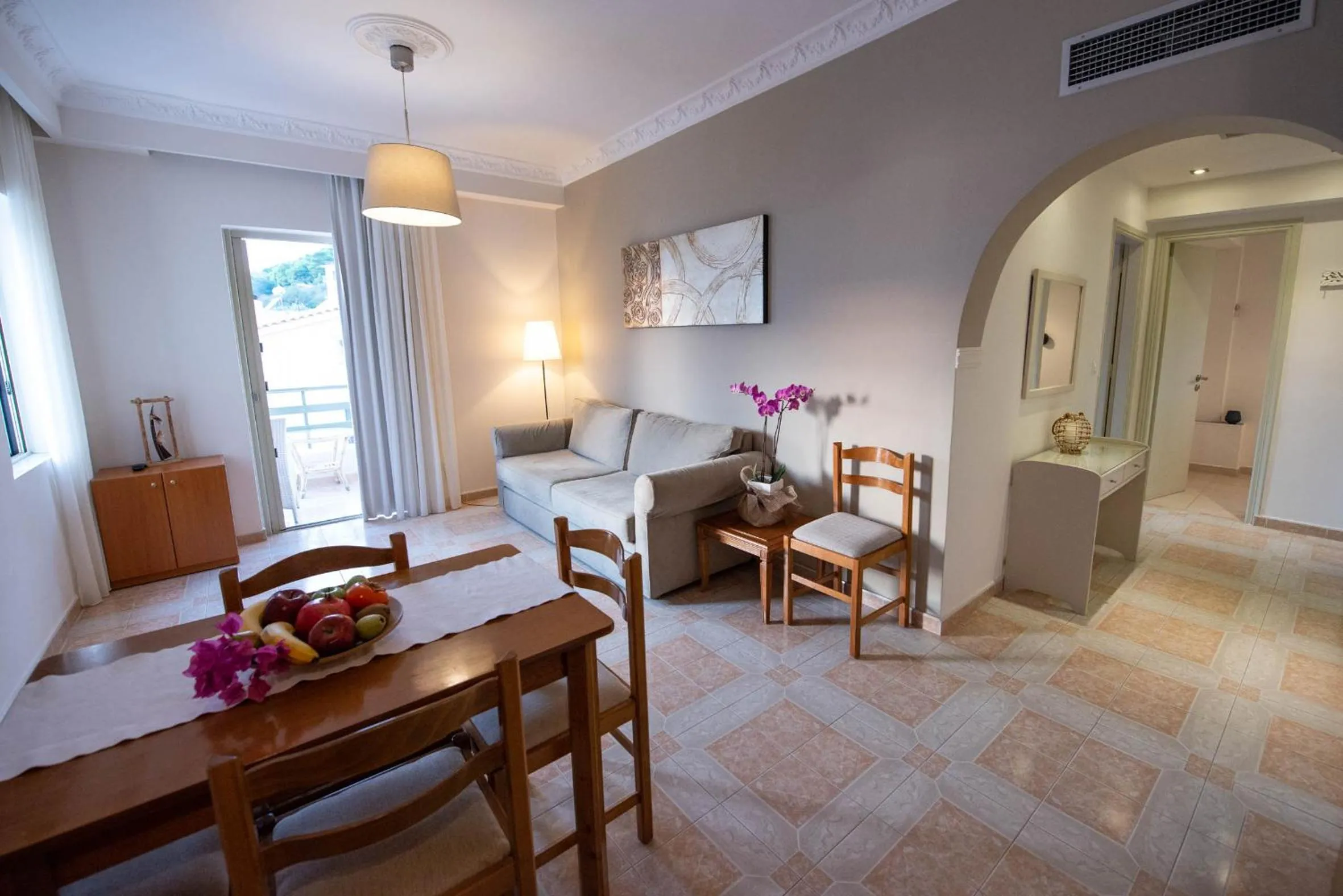 Living room in Saga Hotel