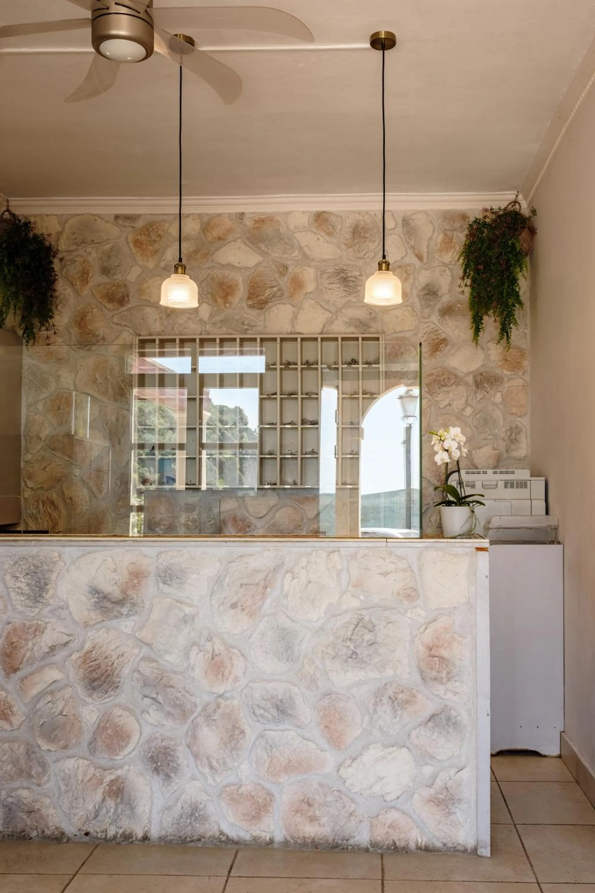 Lobby or reception in Hotel Apollon Corfu