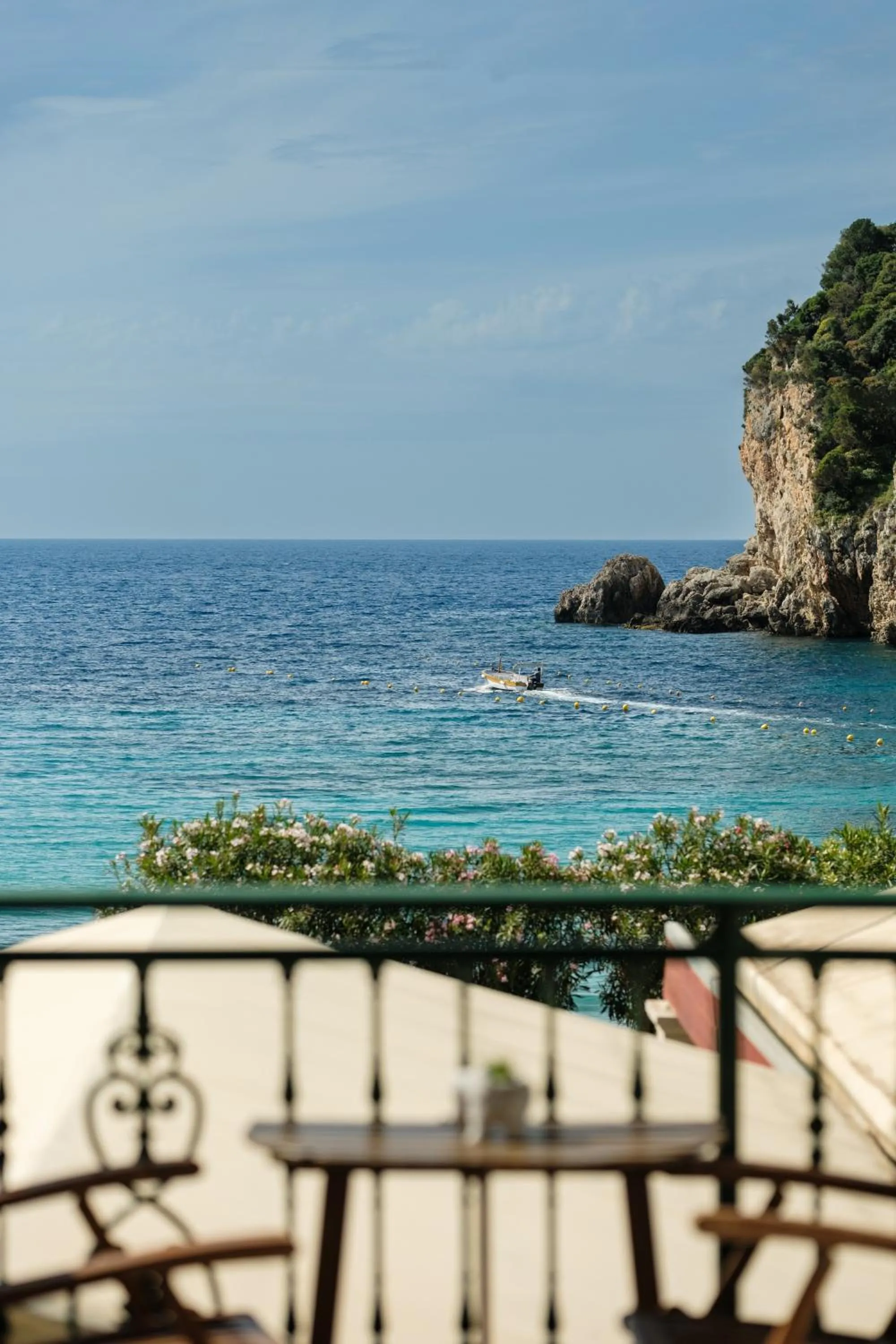 Sea view in Hotel Apollon Corfu