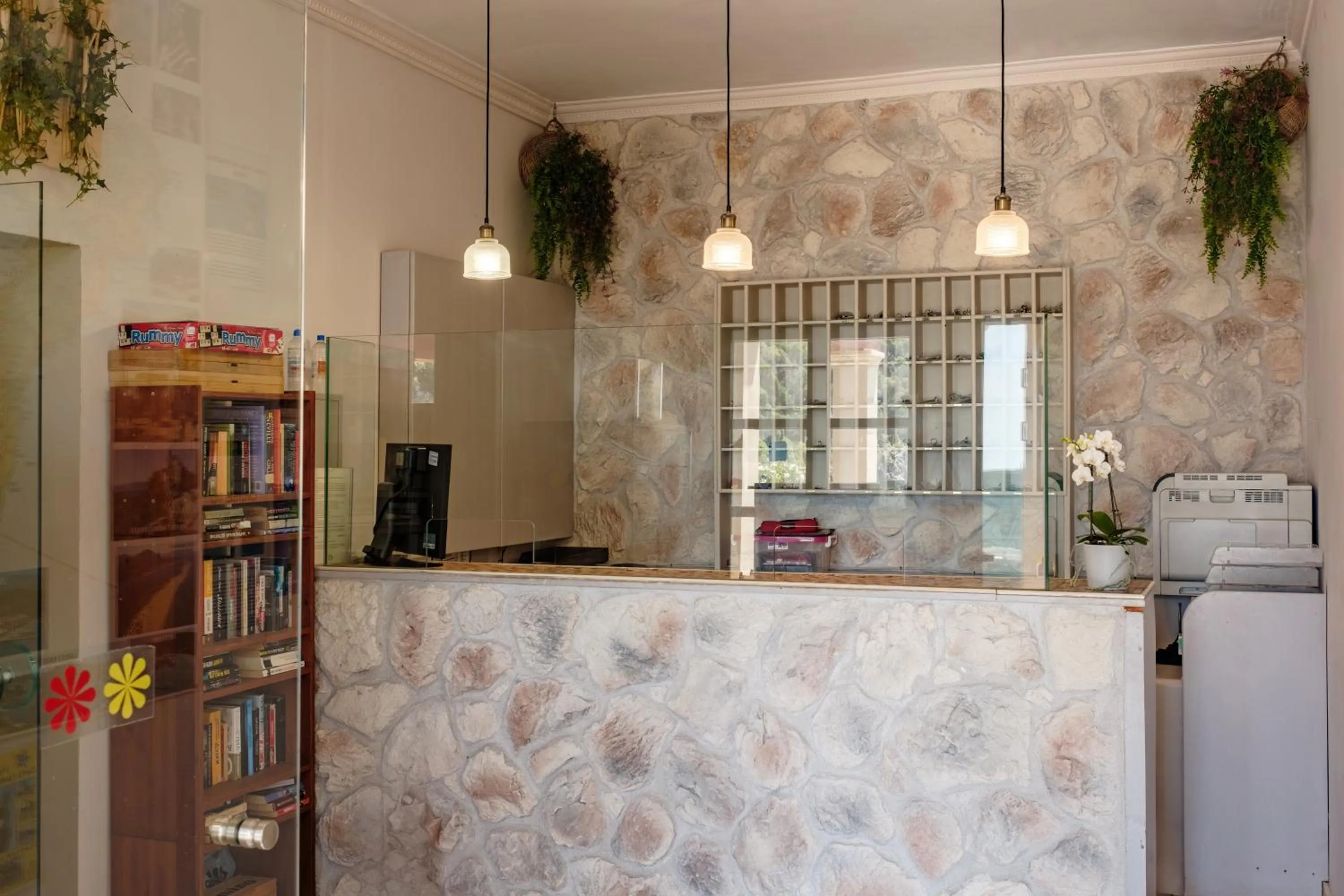 Lobby or reception in Hotel Apollon Corfu