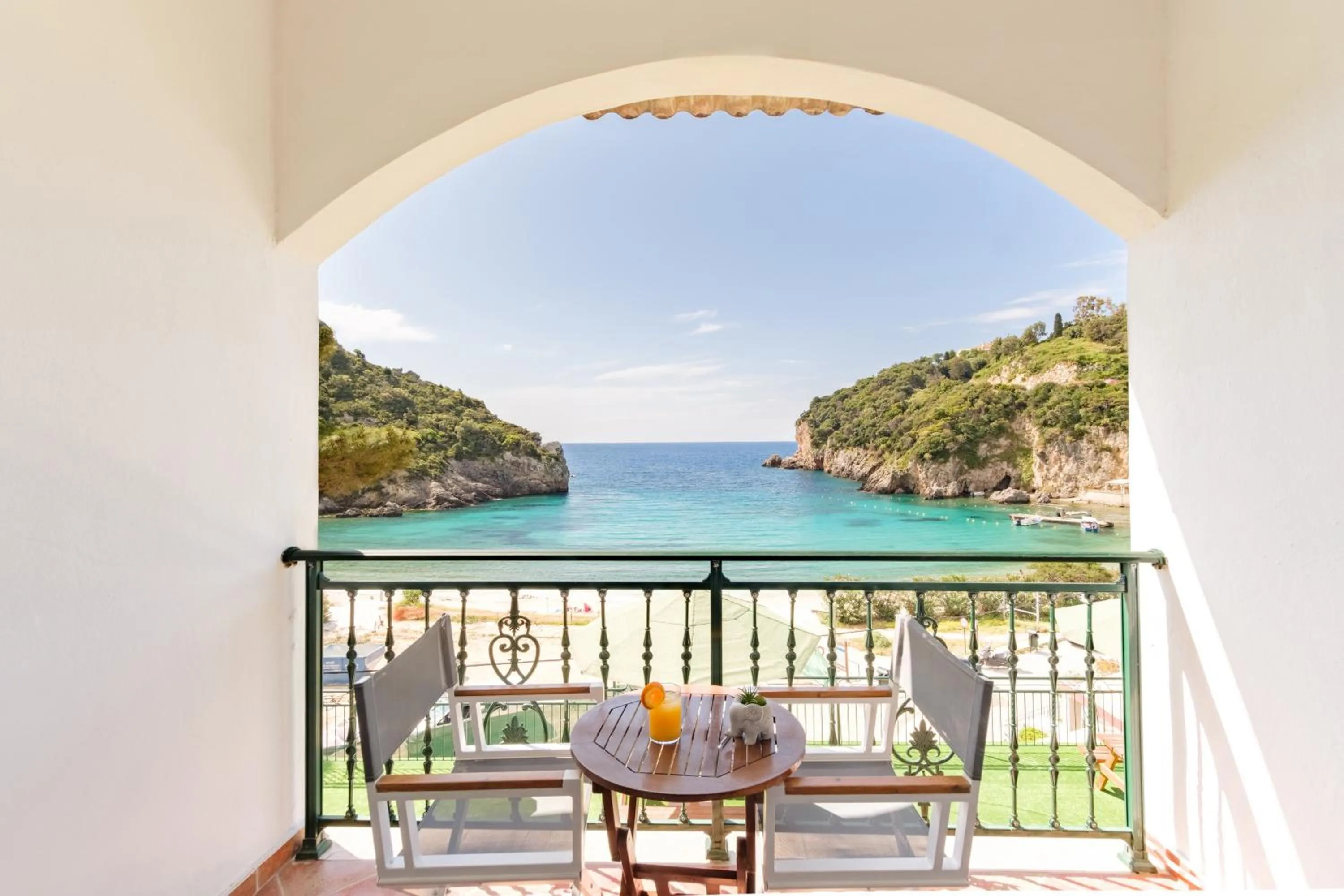 Natural landscape in Hotel Apollon Corfu