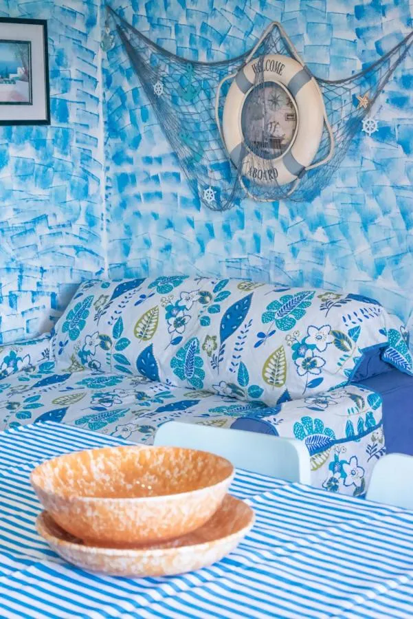 Seating area, Bed in AZZURRO LIDO ADRIANO VISTA MARE