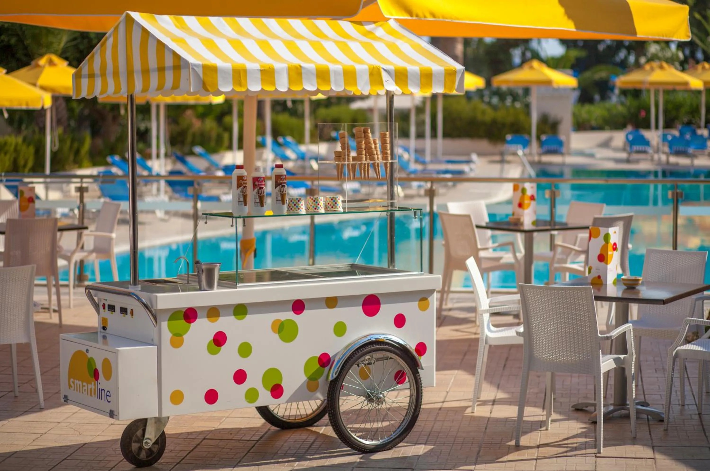 Food and drinks in Kipriotis Hippocrates Hotel