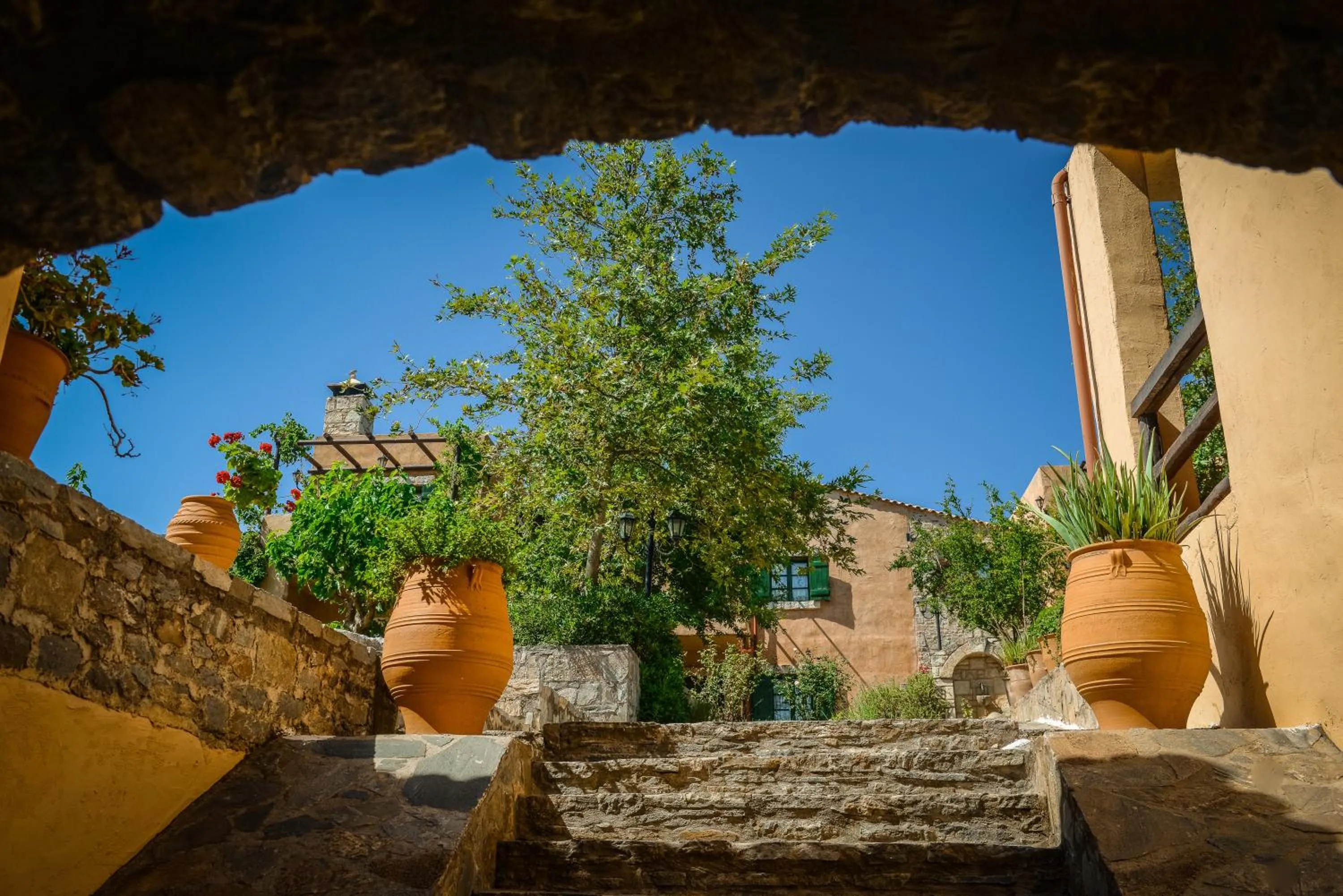 Facade/entrance in Enagron Ecotourism Village