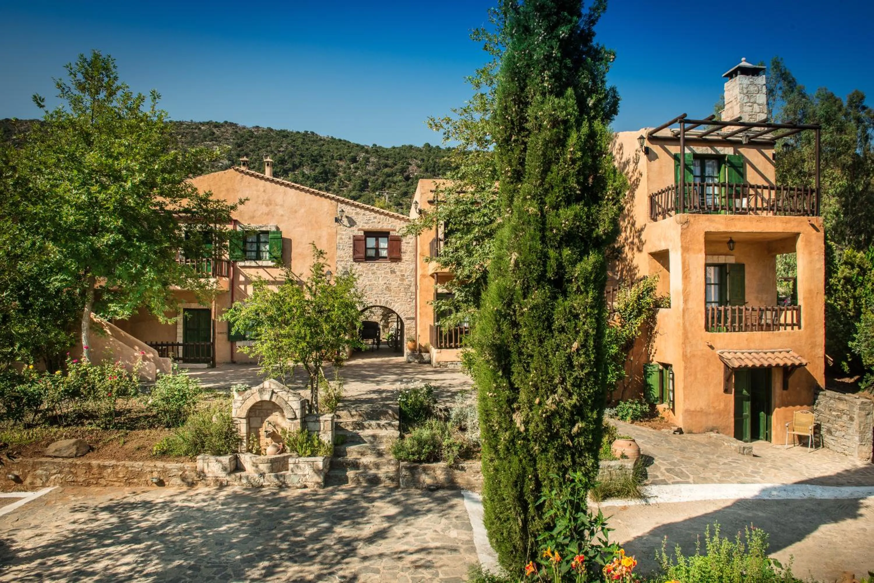 Facade/entrance in Enagron Ecotourism Village