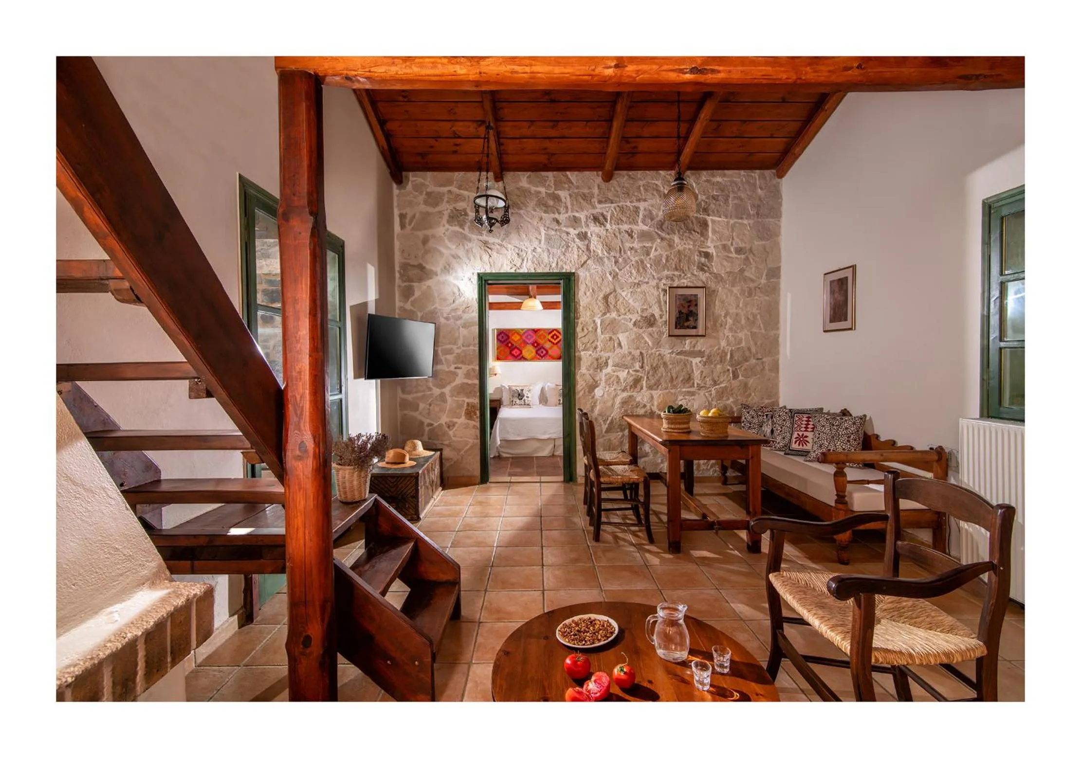 Living room in Enagron Ecotourism Village