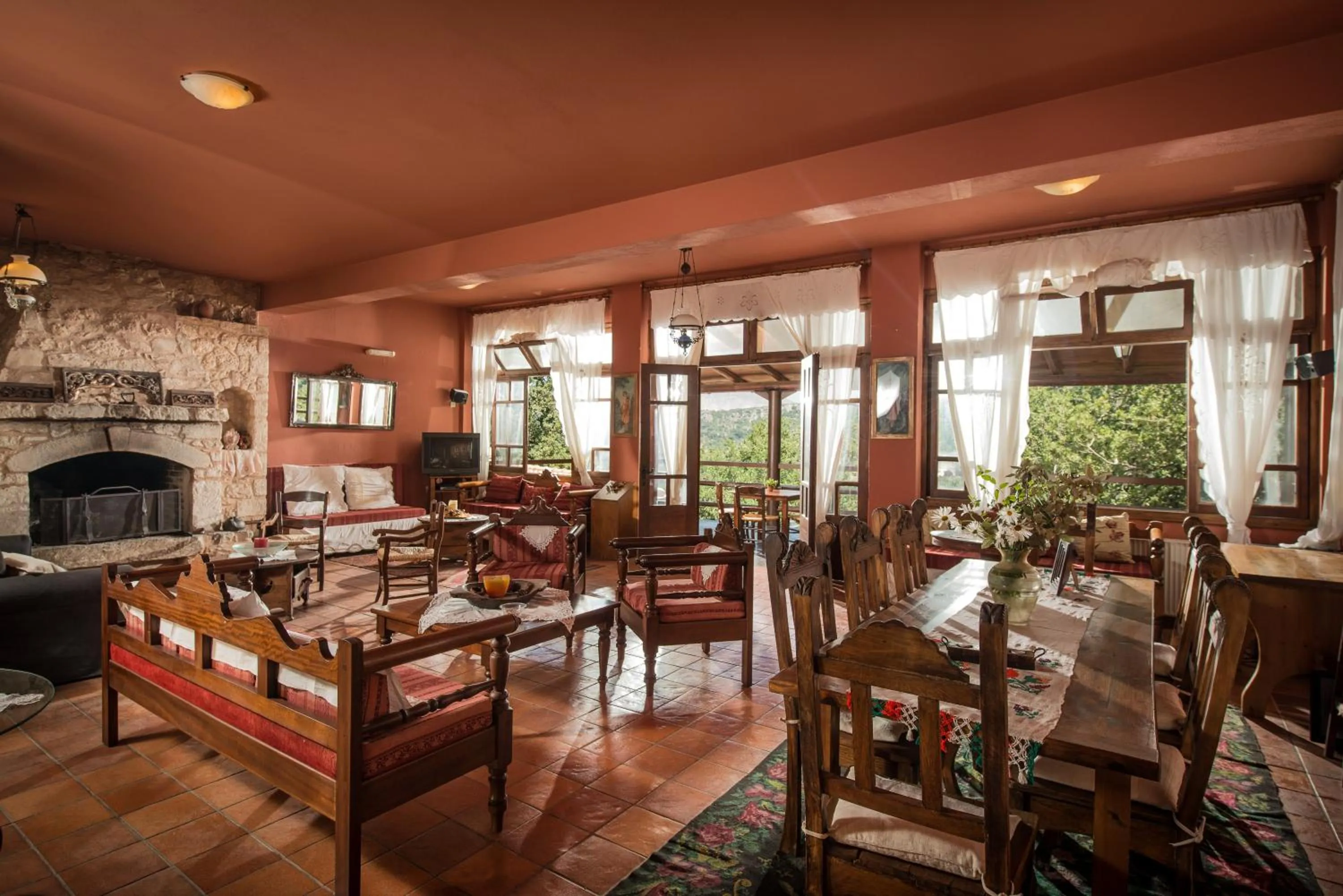 Living room in Enagron Ecotourism Village