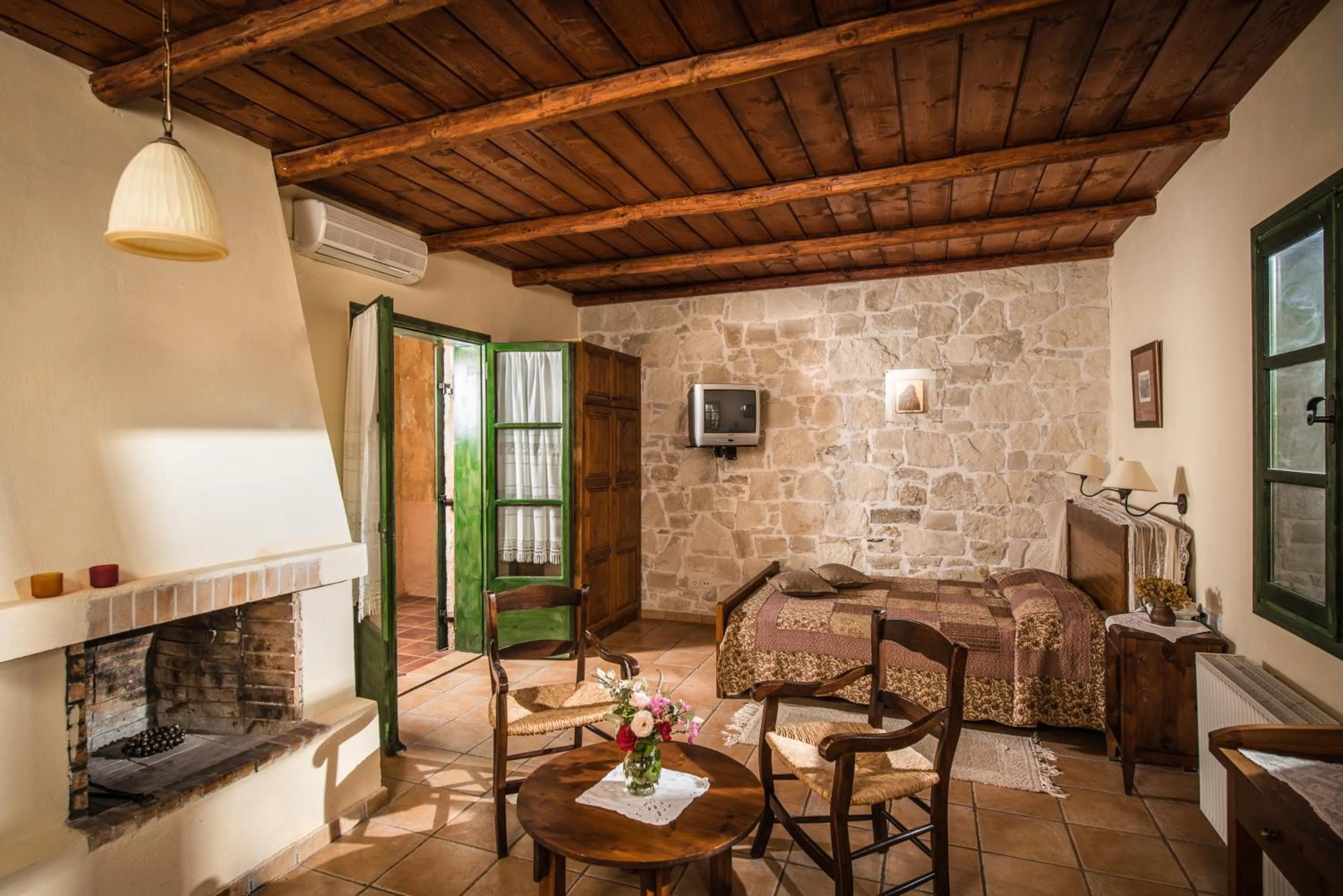 Bedroom in Enagron Ecotourism Village