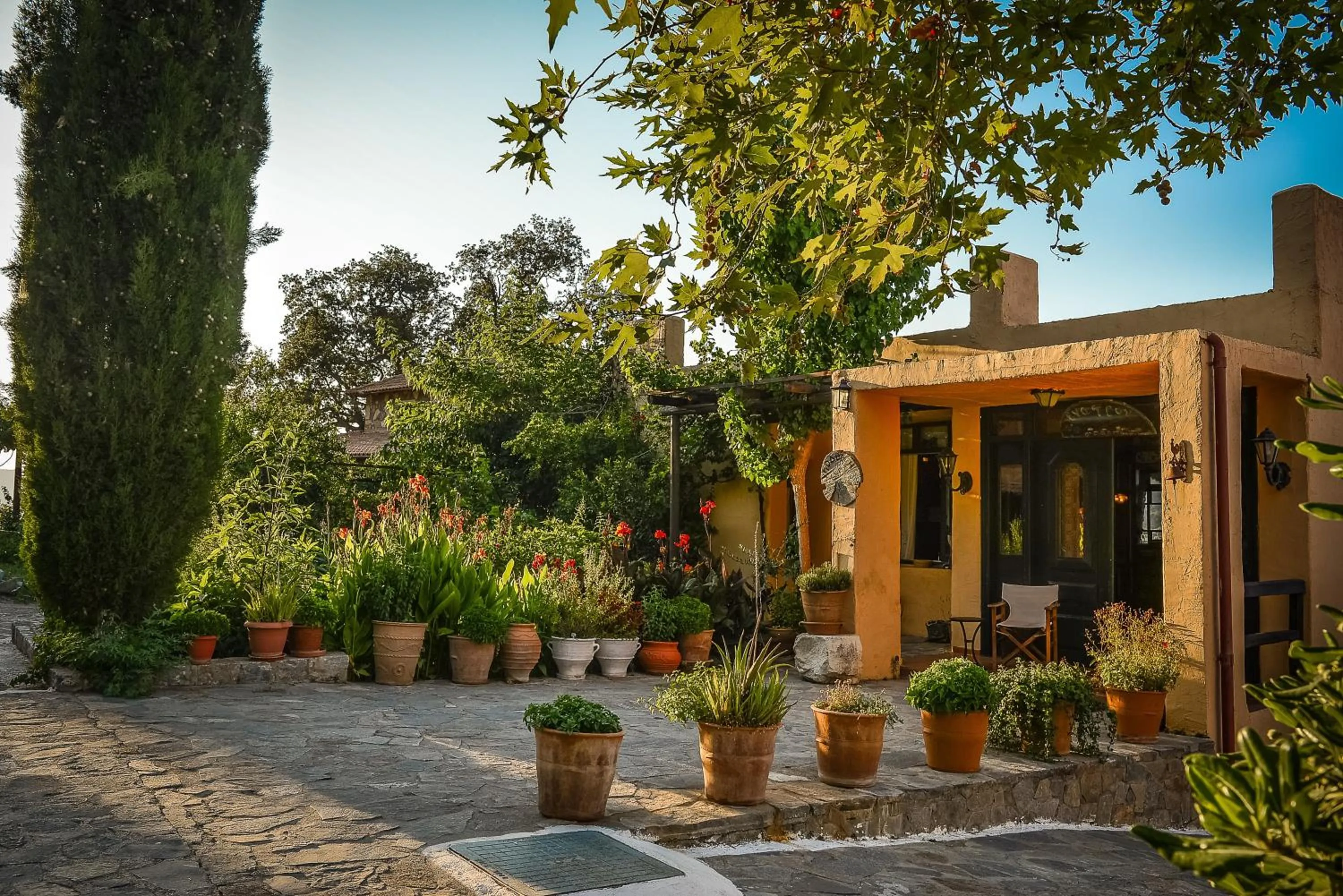 Facade/entrance in Enagron Ecotourism Village