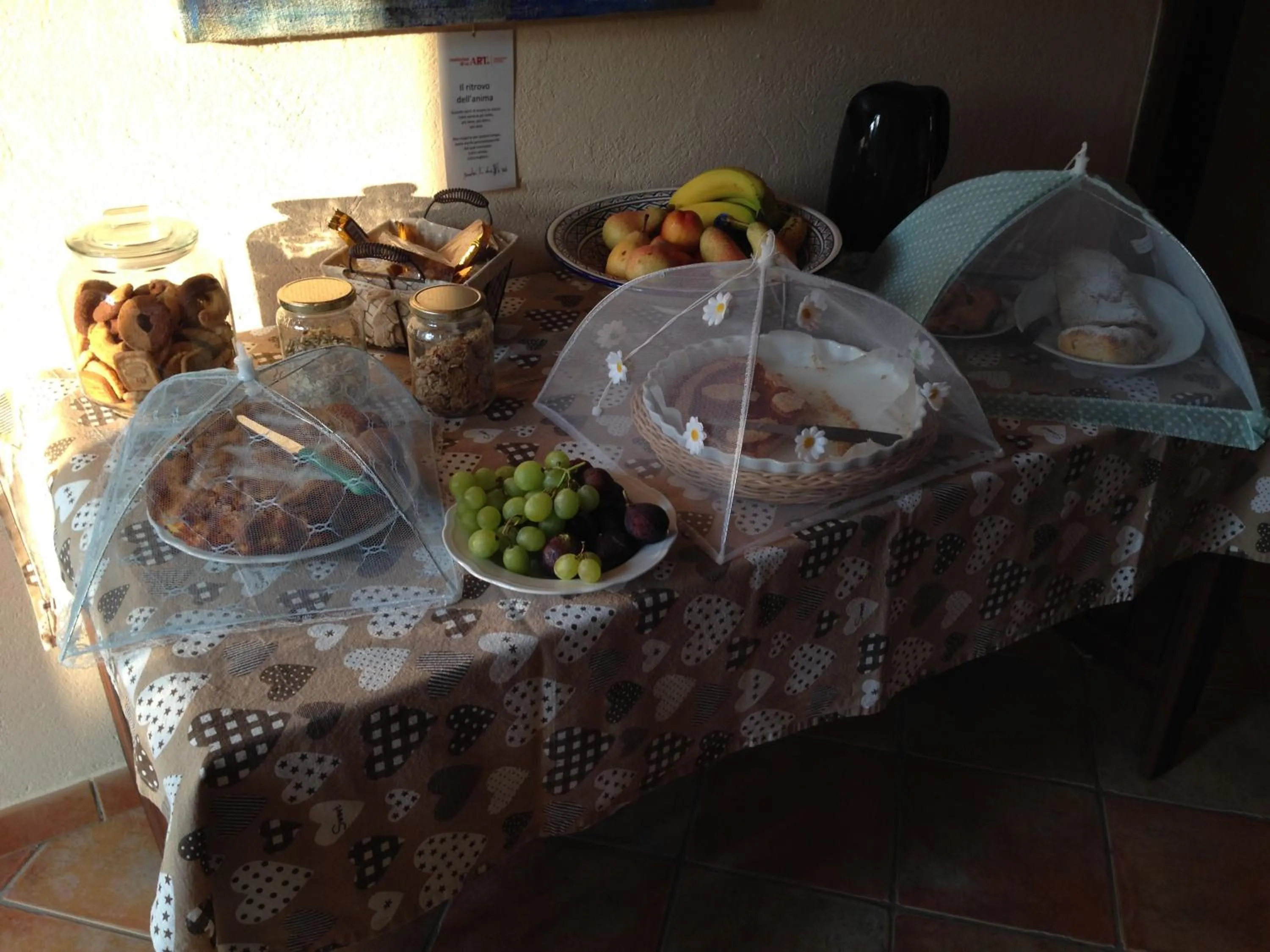 Breakfast in La Bella Dormiente B&B