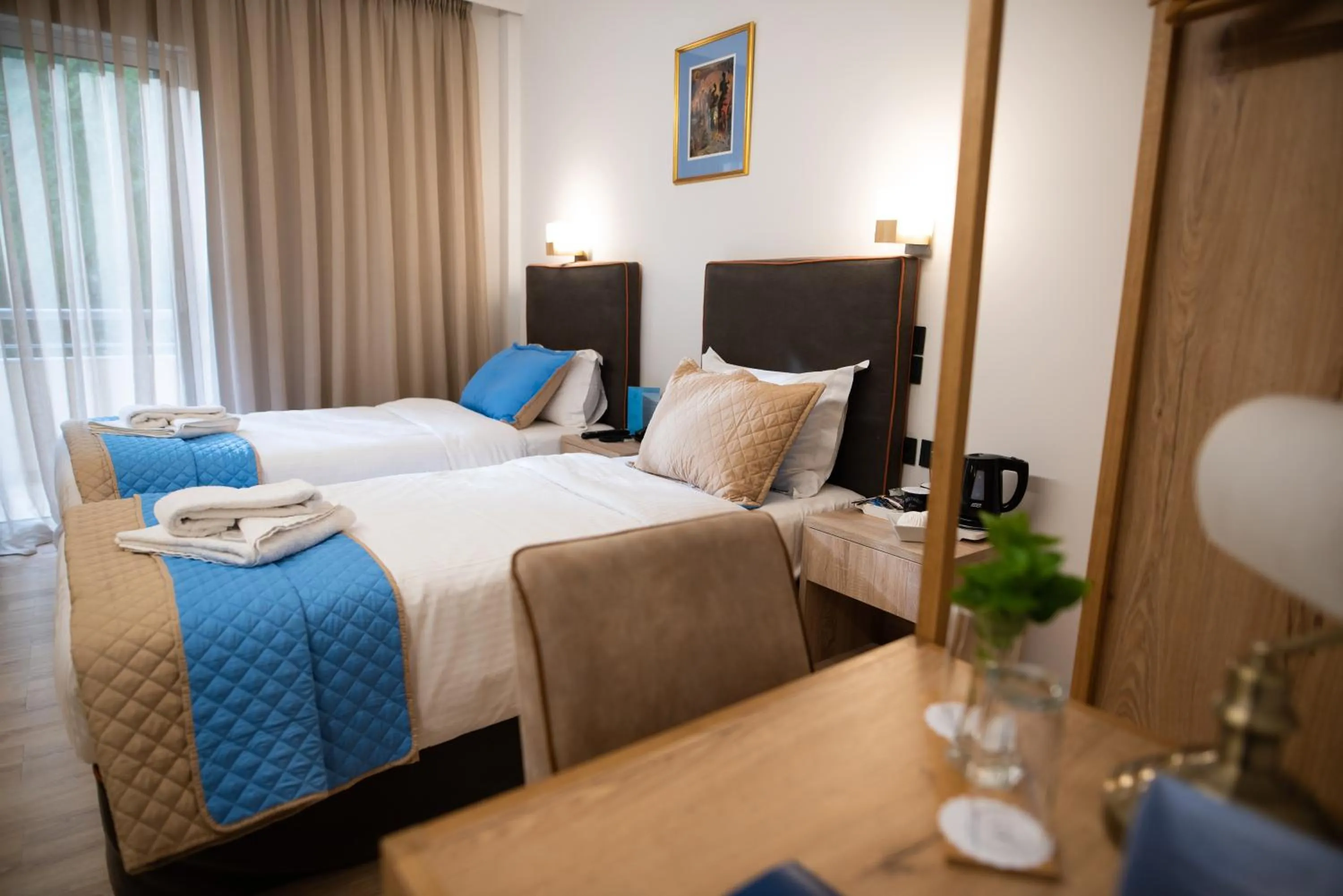 Bed in Anastazia Luxury Suites & Spa