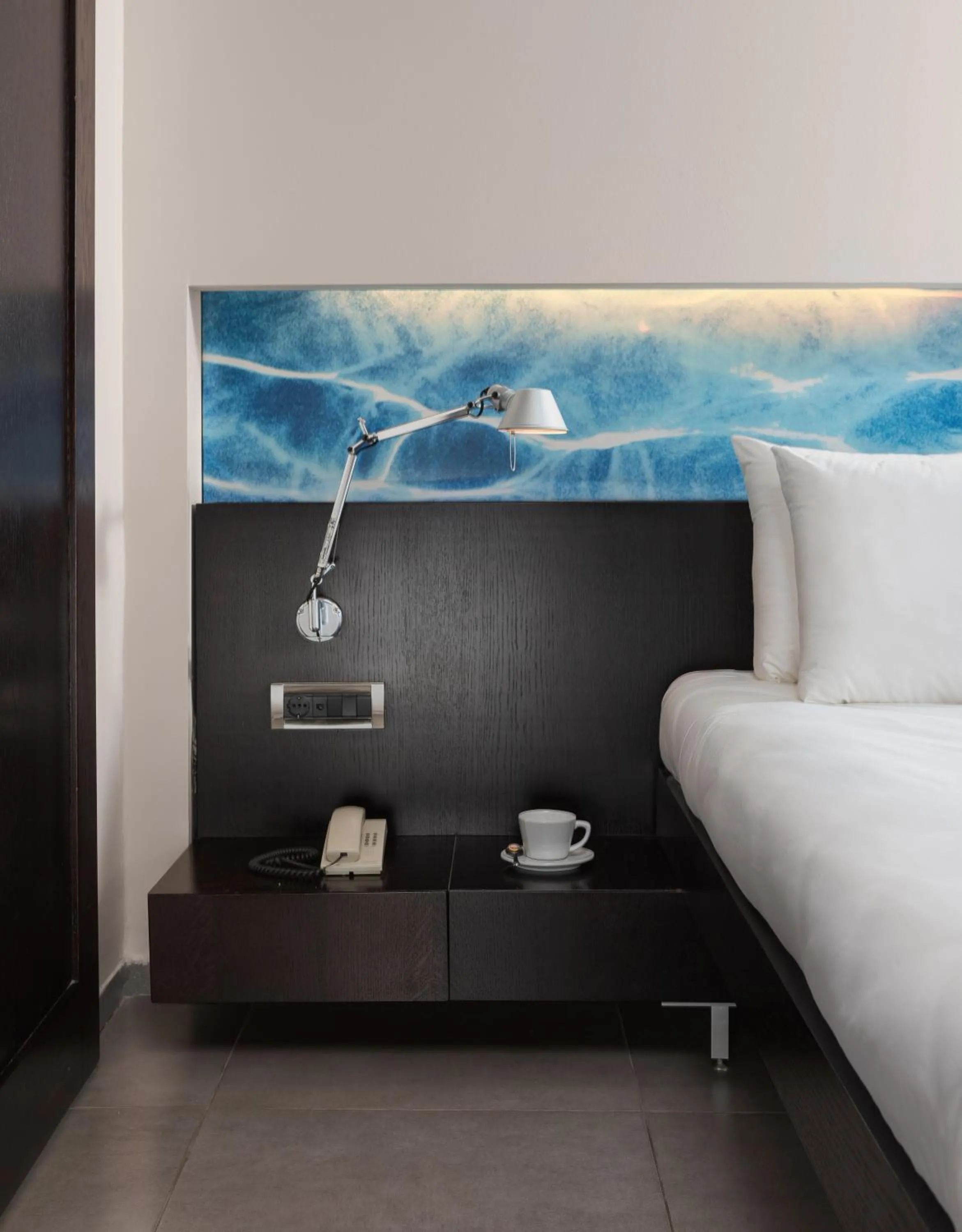 Bedroom, Bed in Kos Aktis Art Hotel