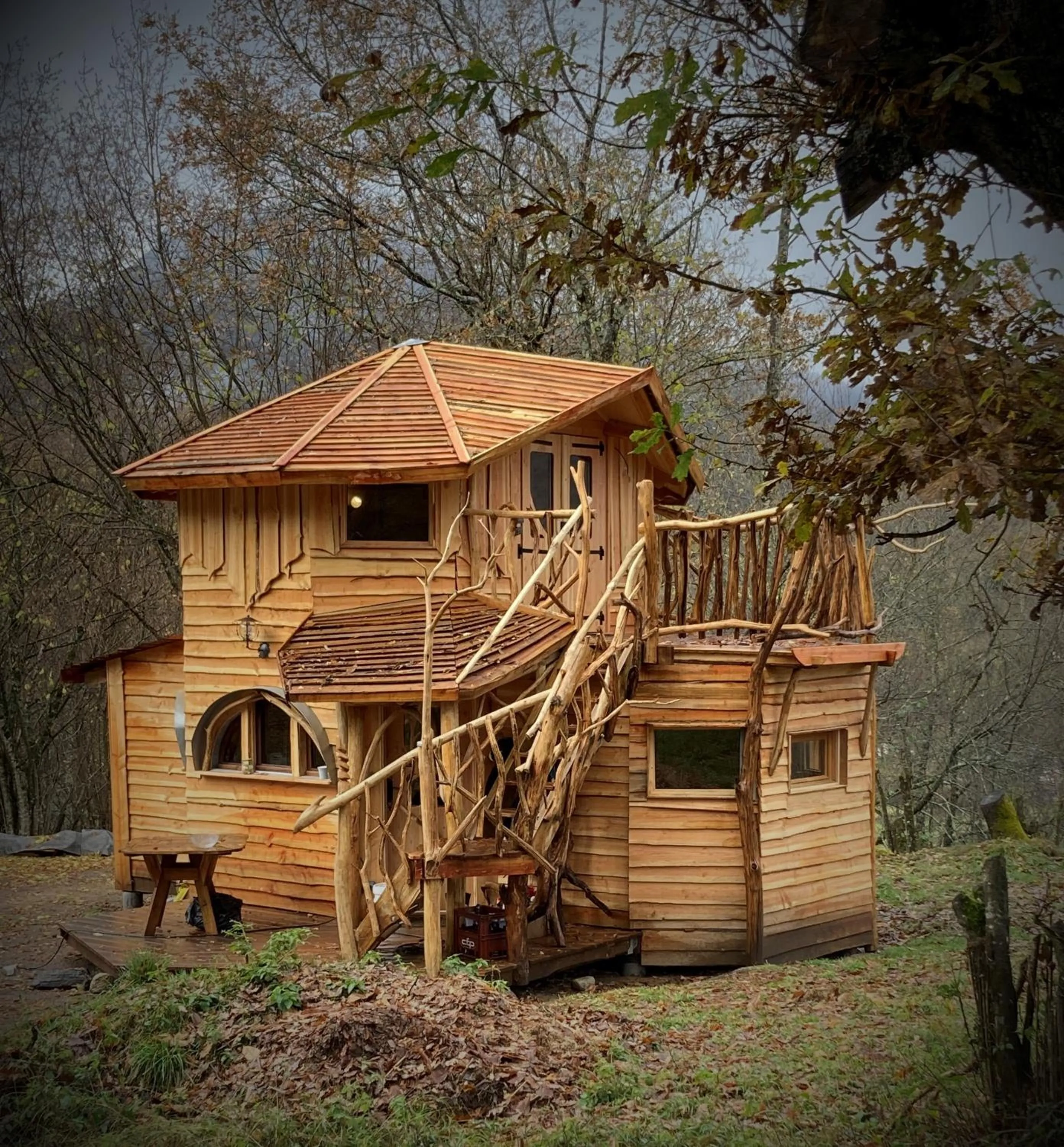 Facade/entrance in Les Cabanes De Pyrene