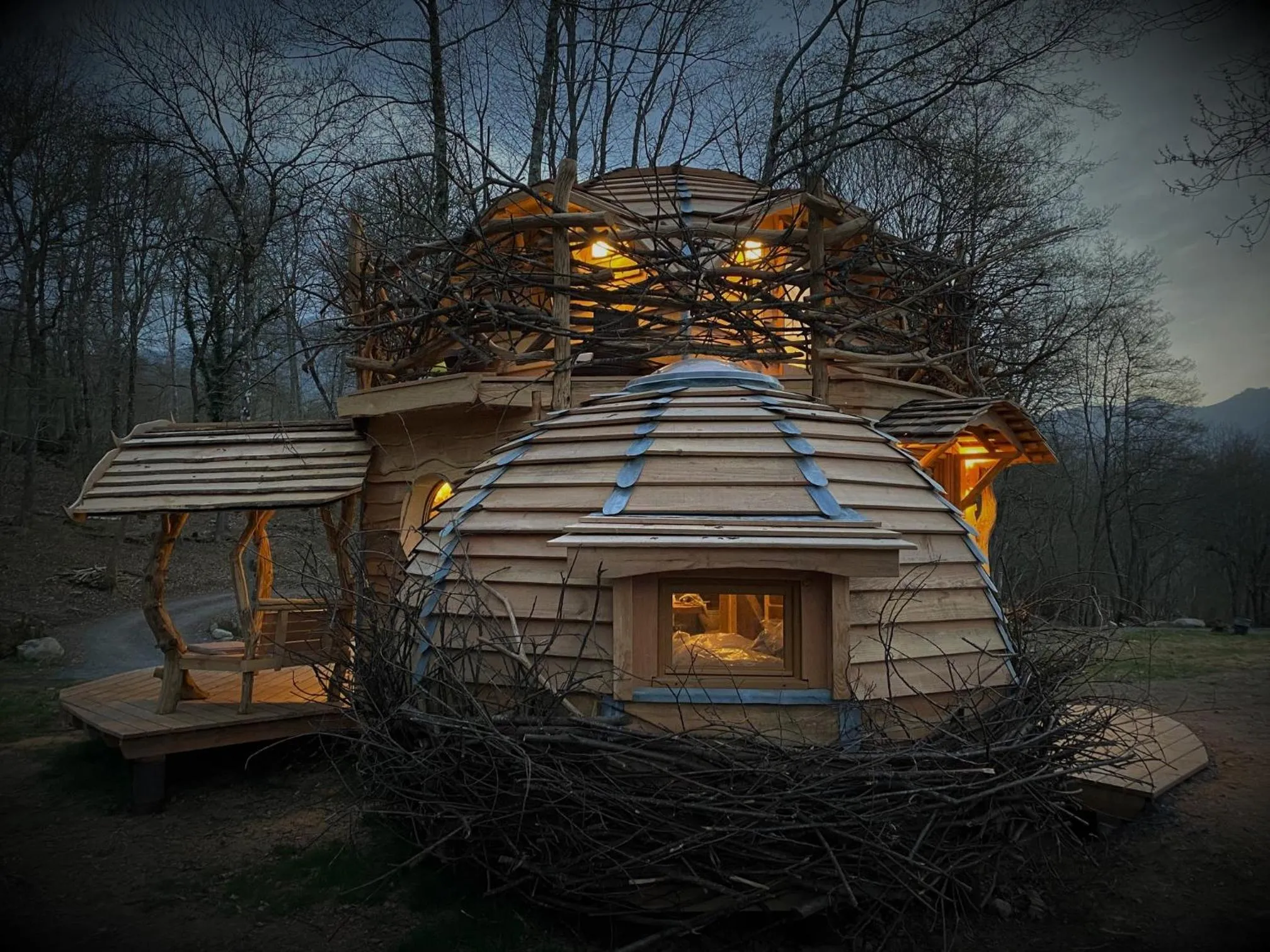 View (from property/room) in Les Cabanes De Pyrene