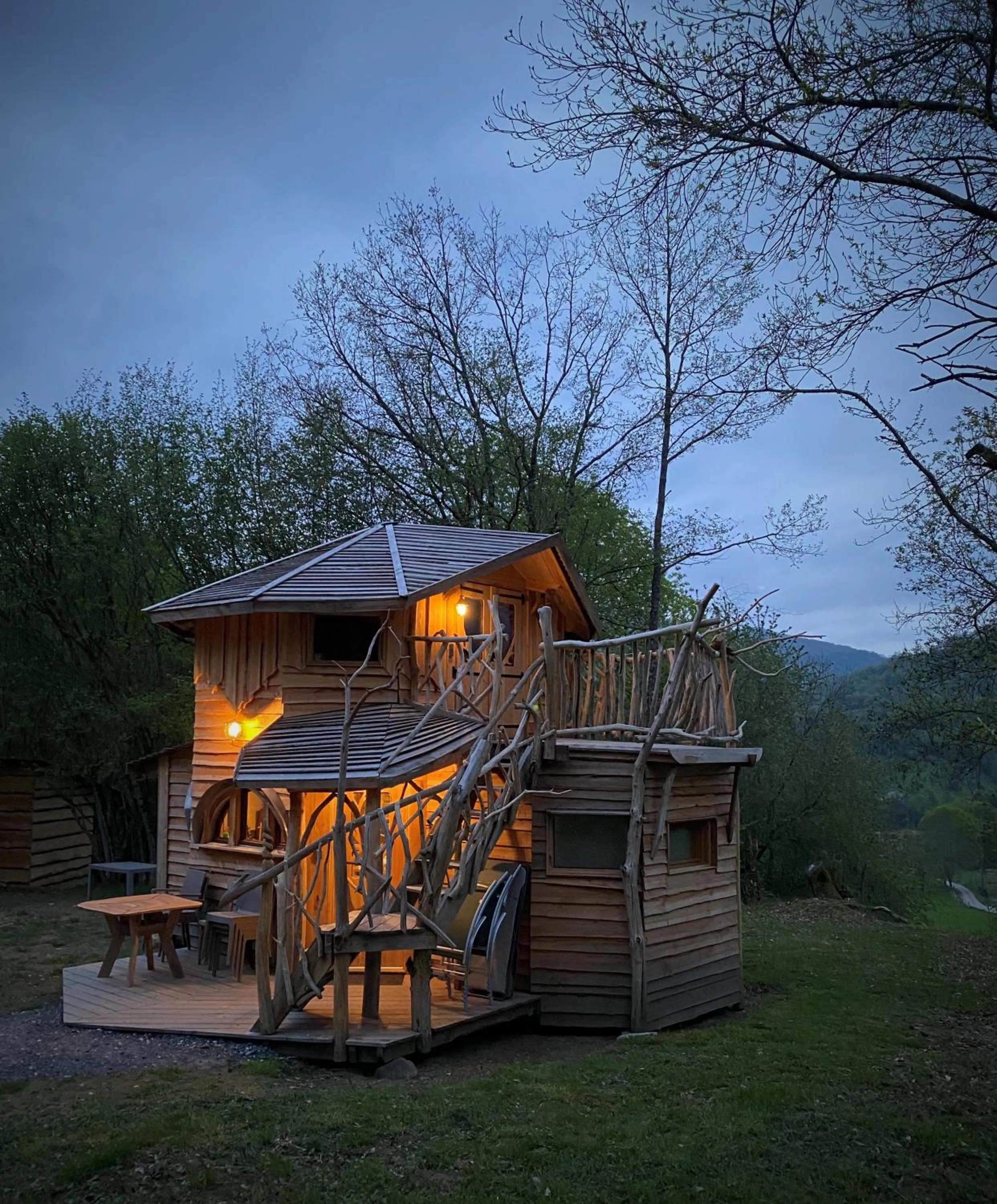 Patio in Les Cabanes De Pyrene