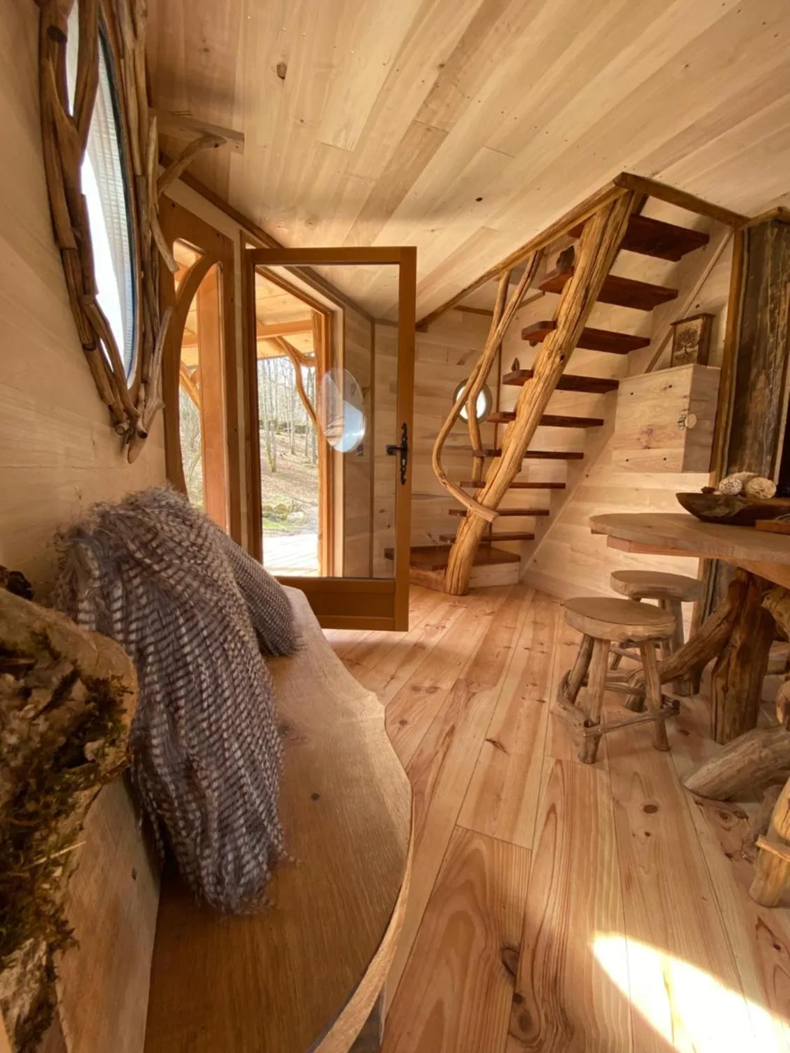 Seating area in Les Cabanes De Pyrene