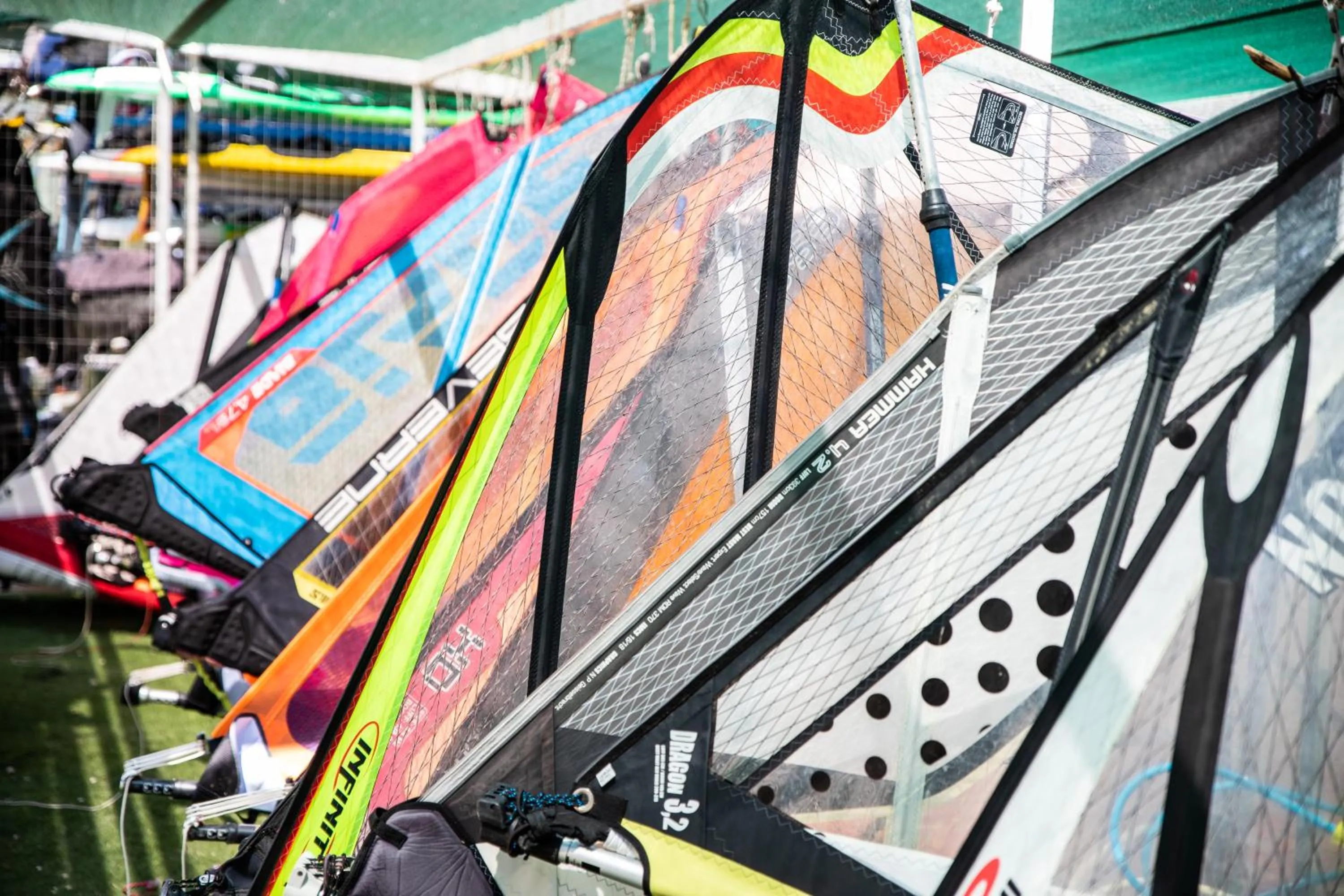Windsurfing in Hotel Odeon