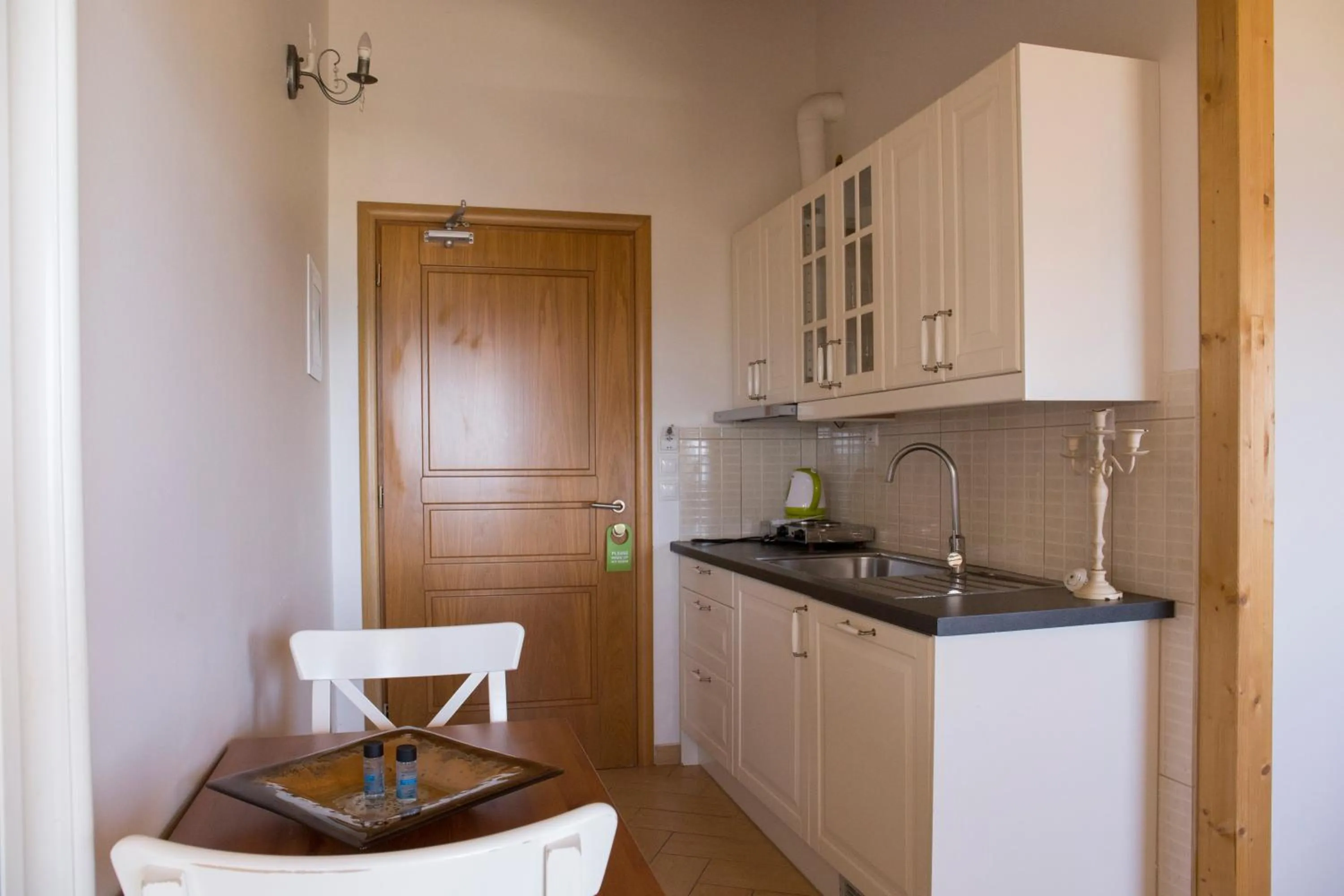Kitchen or kitchenette in Hotel Odeon