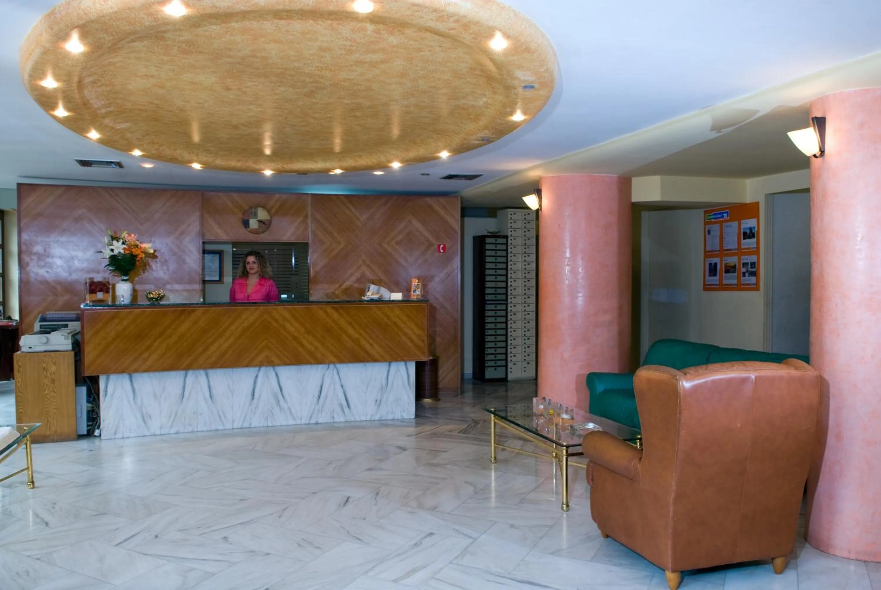 Lobby or reception in Hotel Brascos