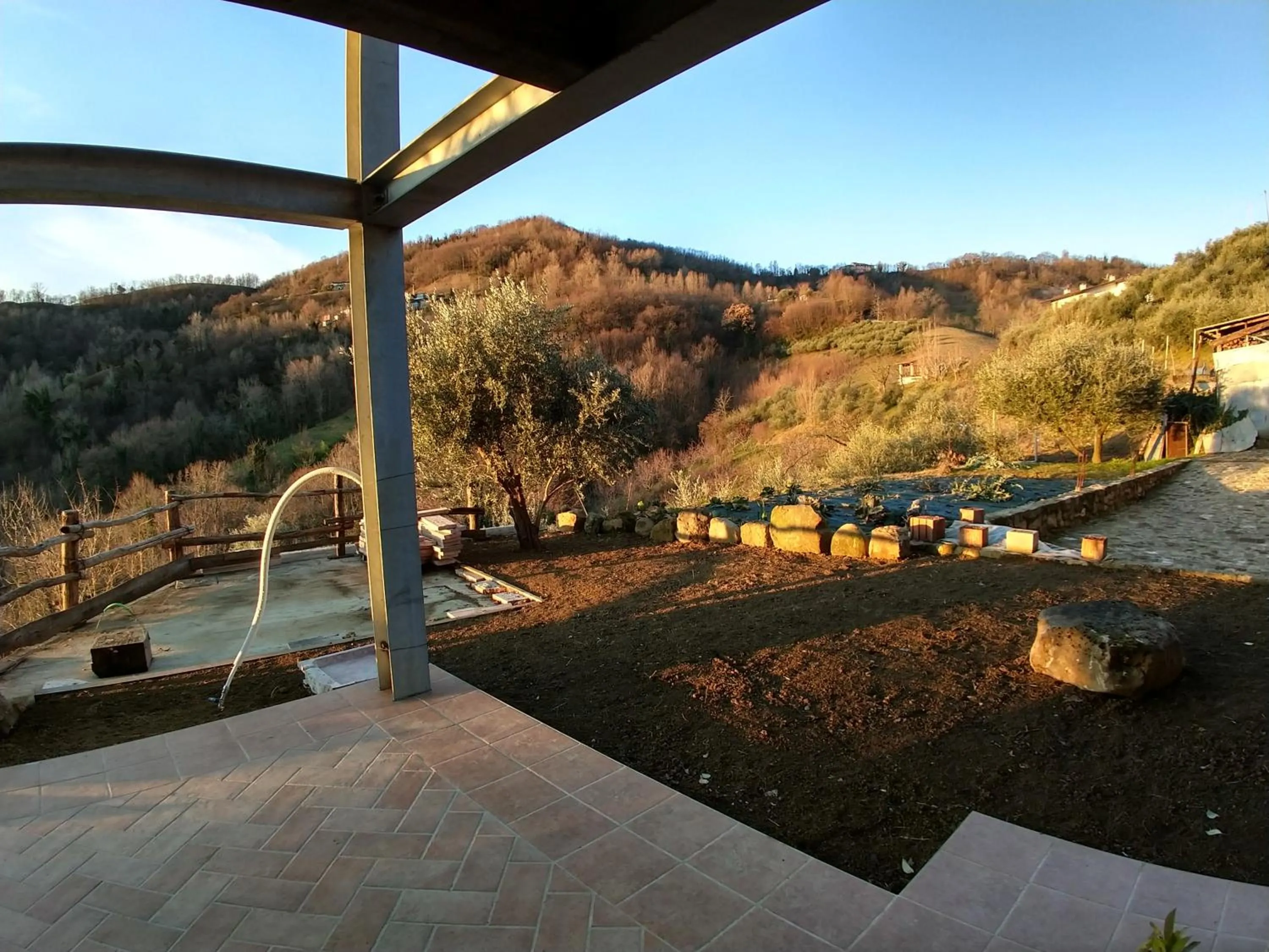 Garden view in Agriturismo "Antico Borgo"