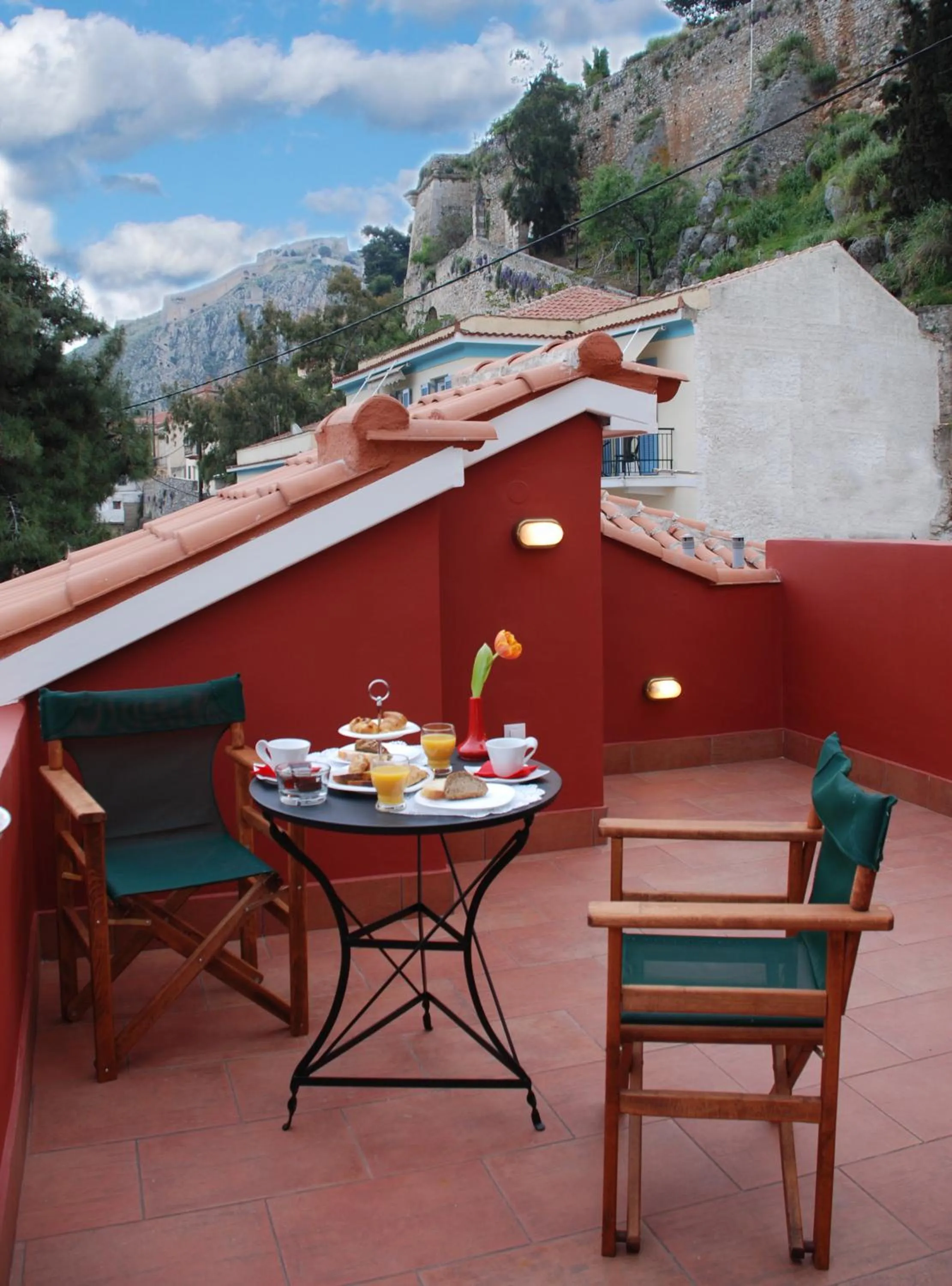 Balcony/Terrace in il Palazzo Rooms & Suites