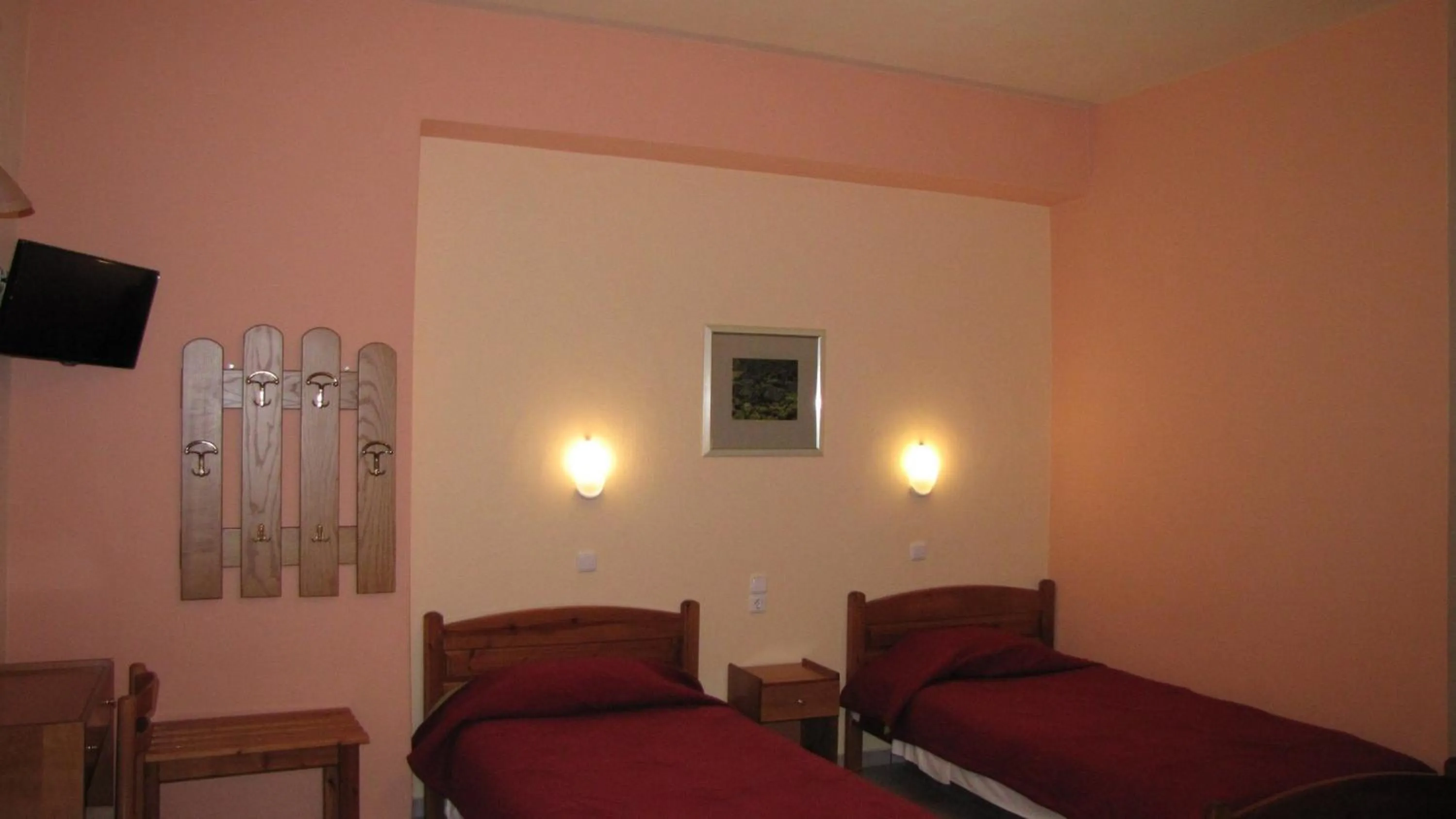 Bed in Spanias Hotel