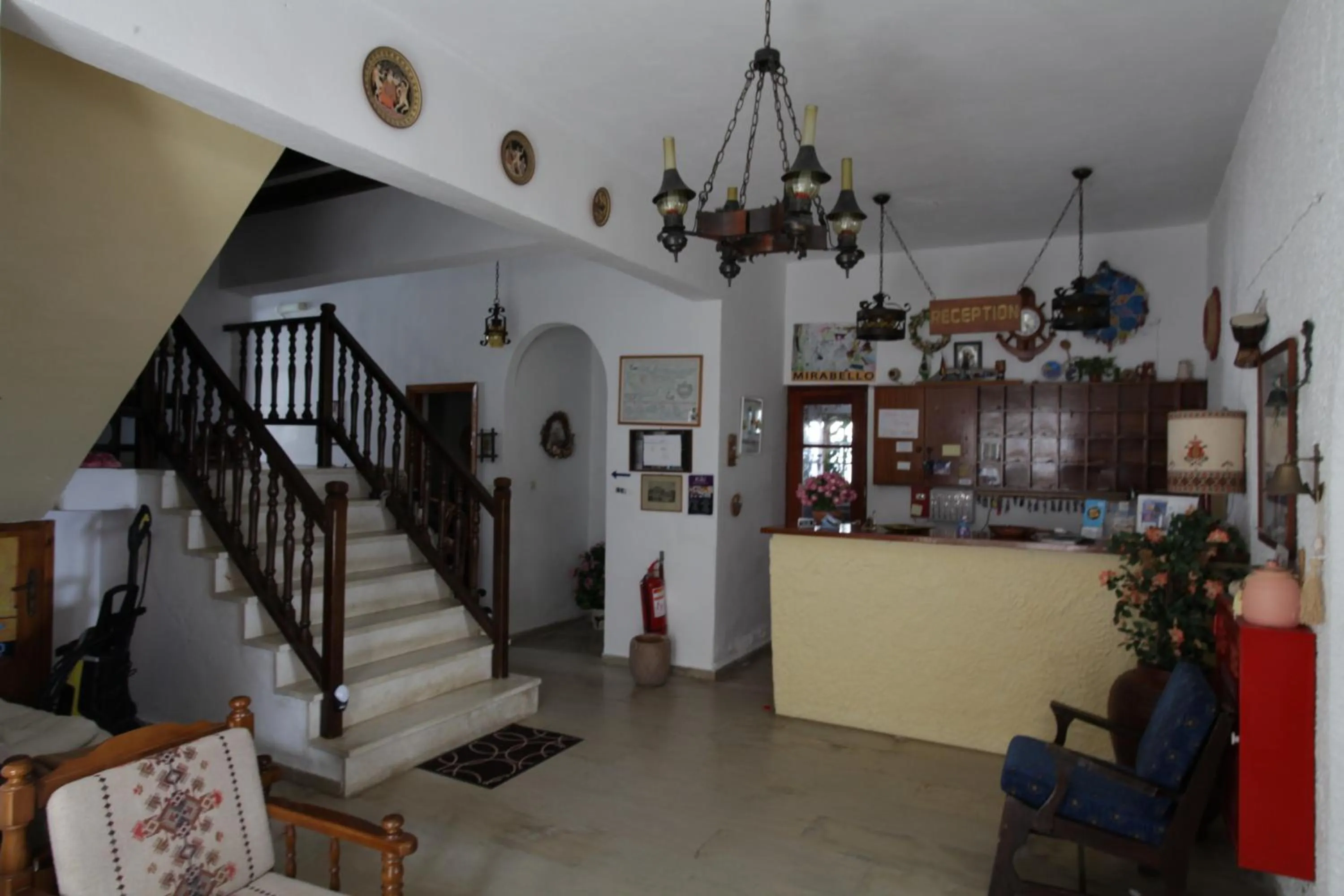 Lobby or reception in Mare Monte
