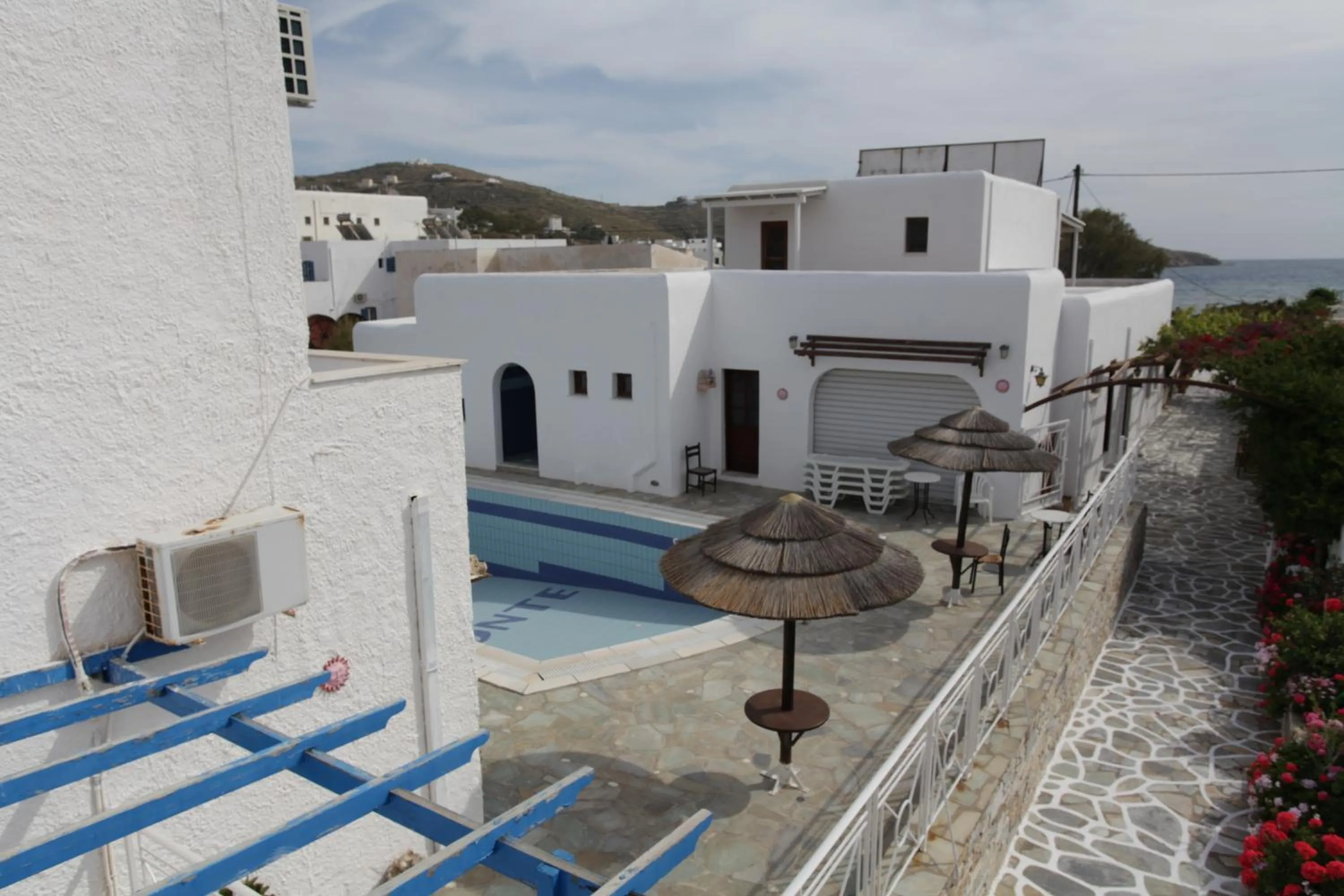 Pool view in Mare Monte