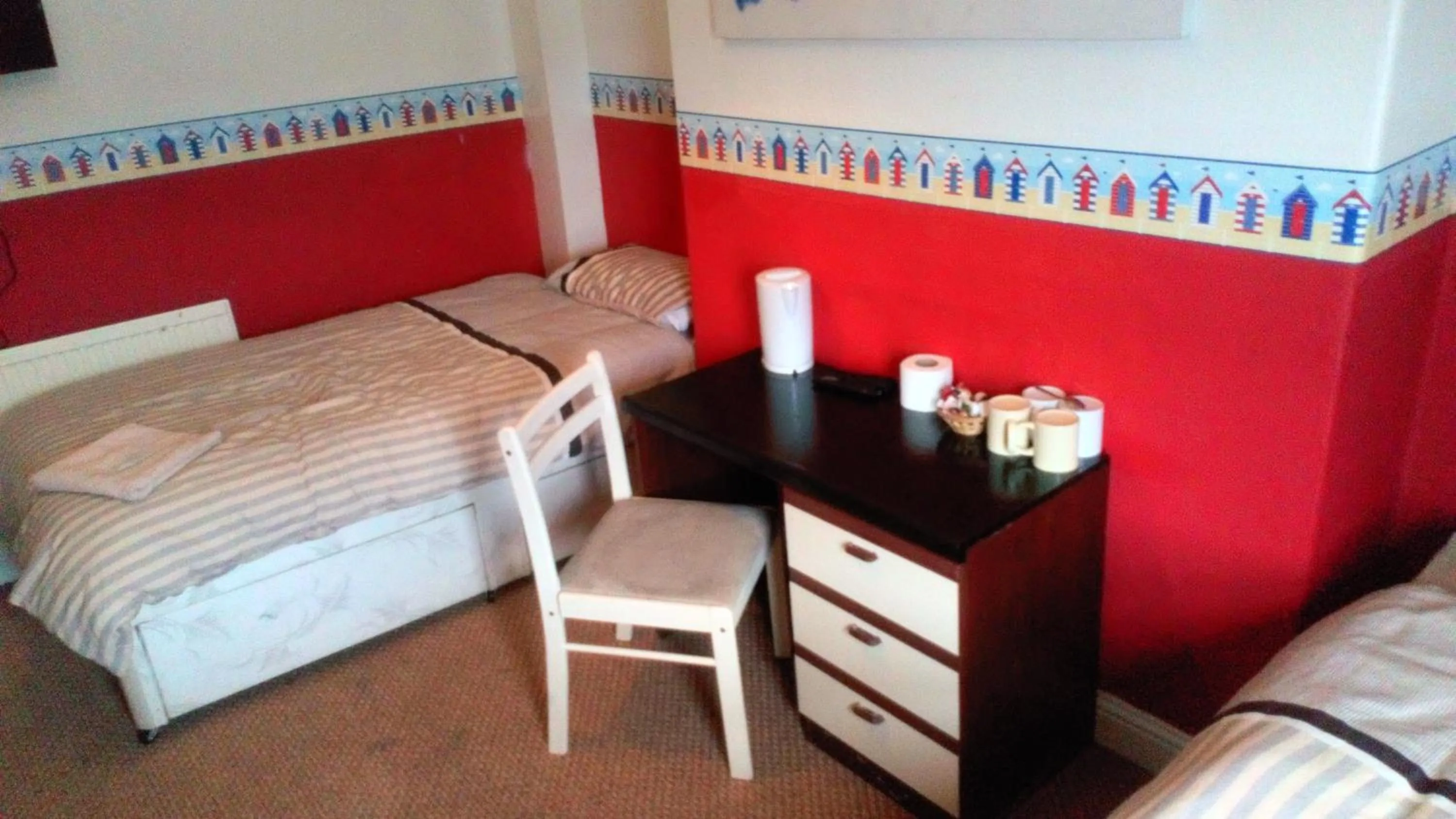 Bed in The Driftwood Hotel