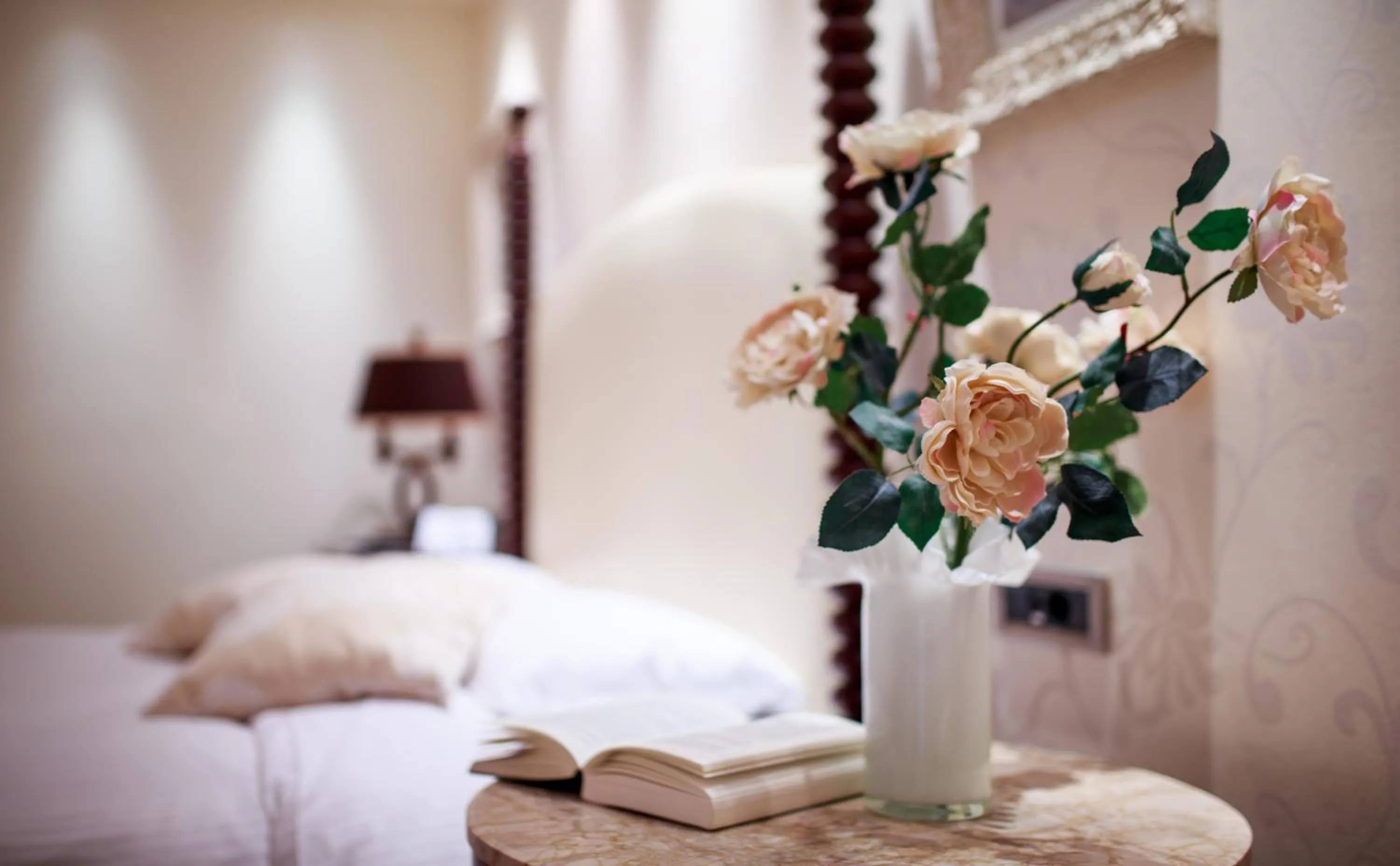 Bed in Comfy Boutique Hotel