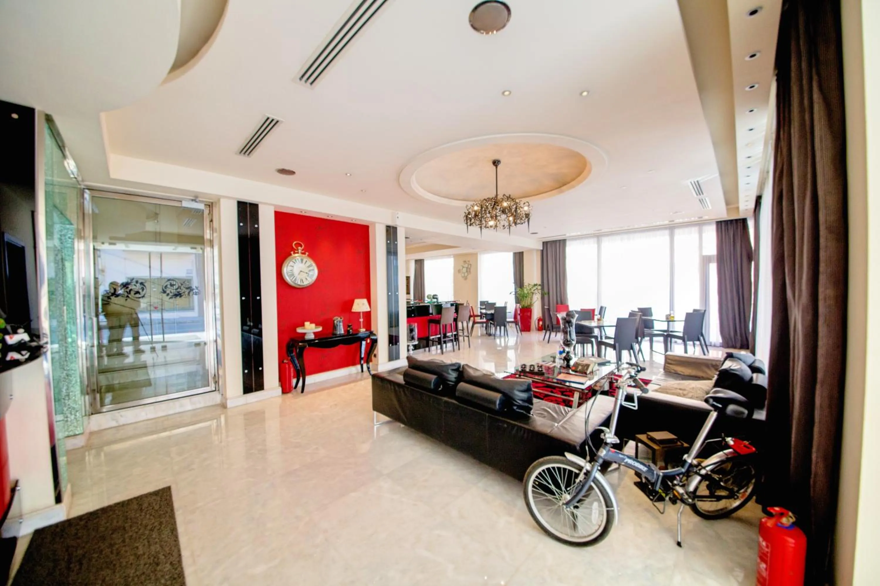 Lobby or reception in Comfy Boutique Hotel