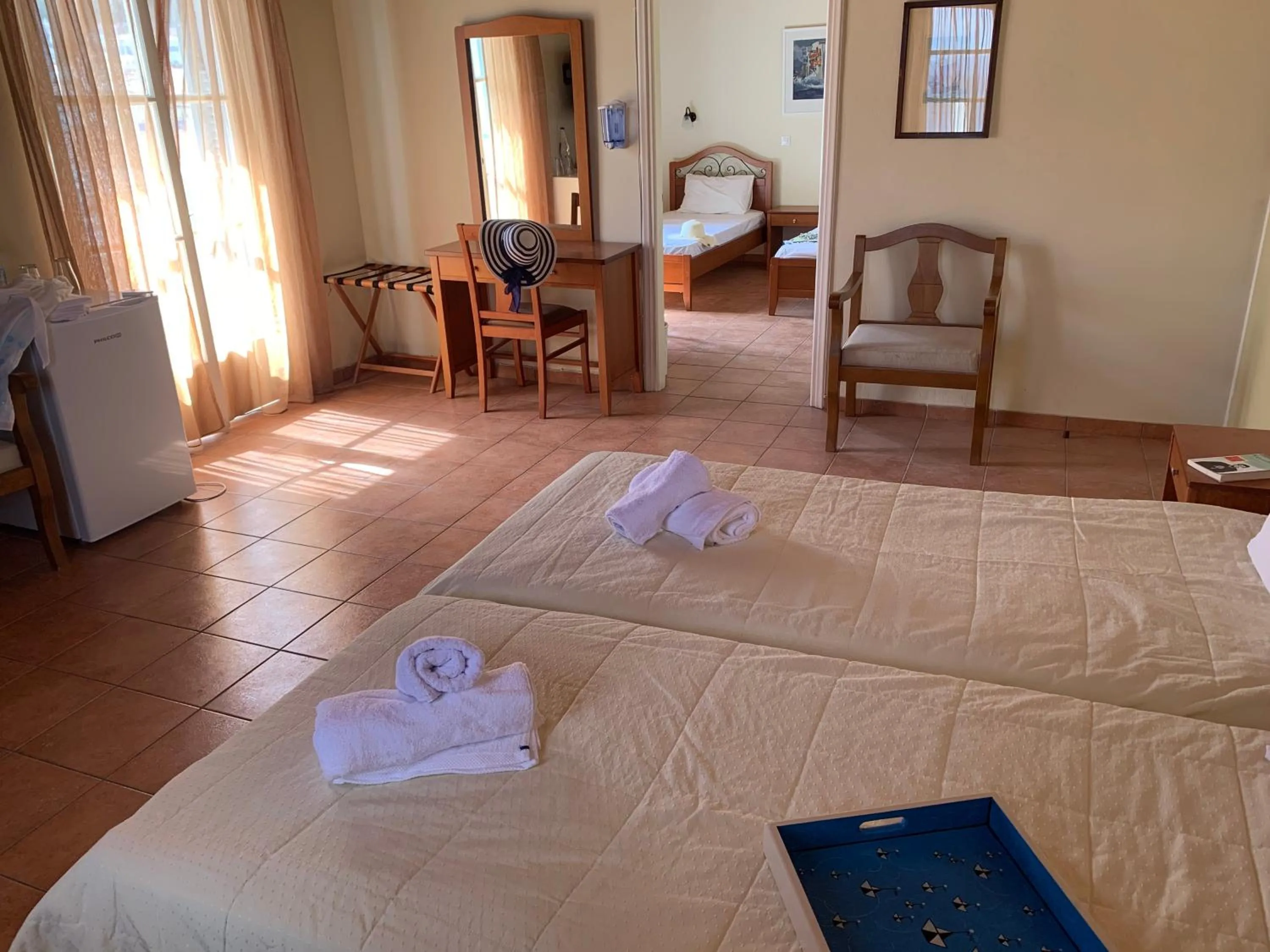 Bedroom, Bed in A Hotel Faros