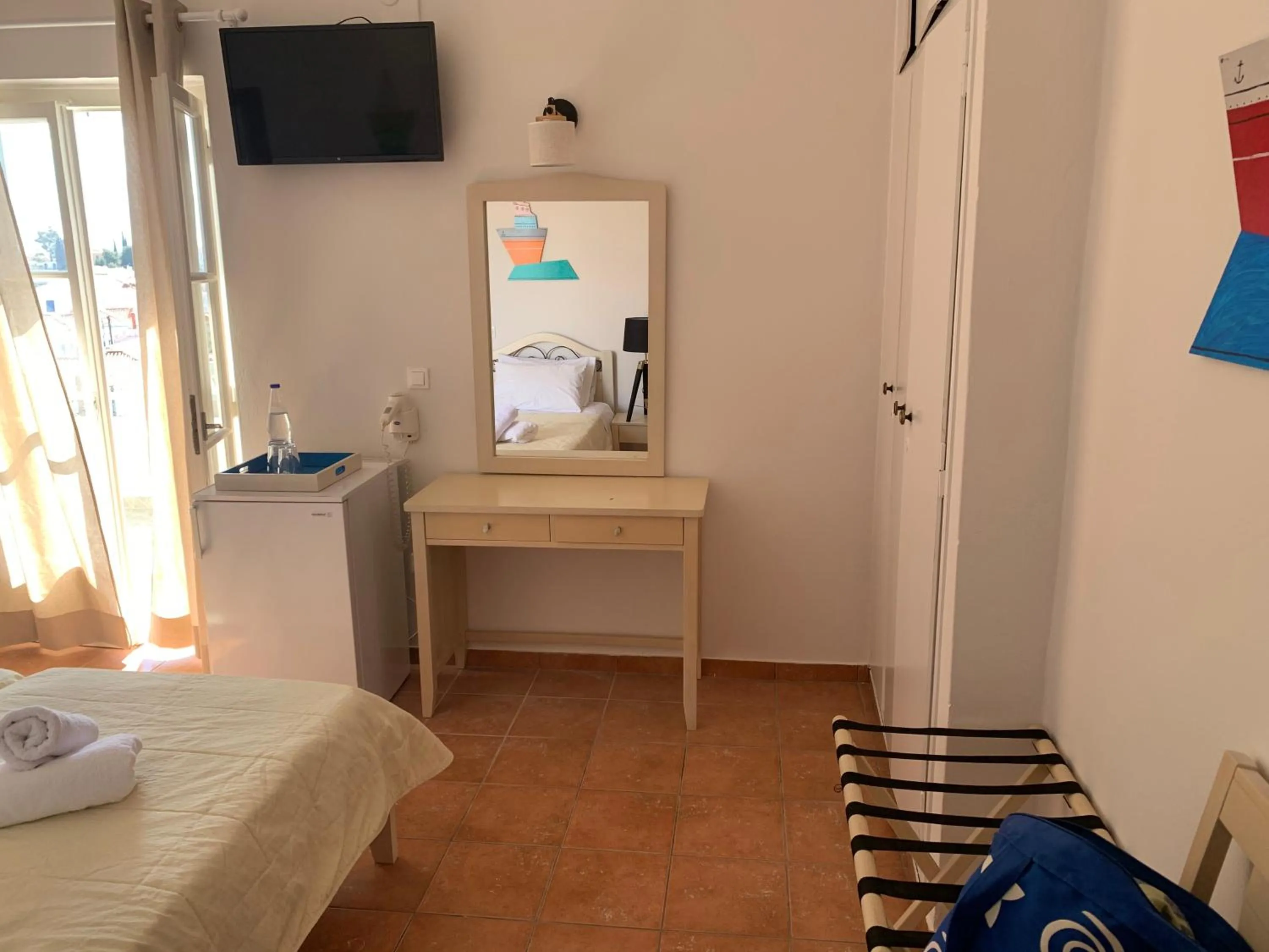 Bedroom, Bed in A Hotel Faros