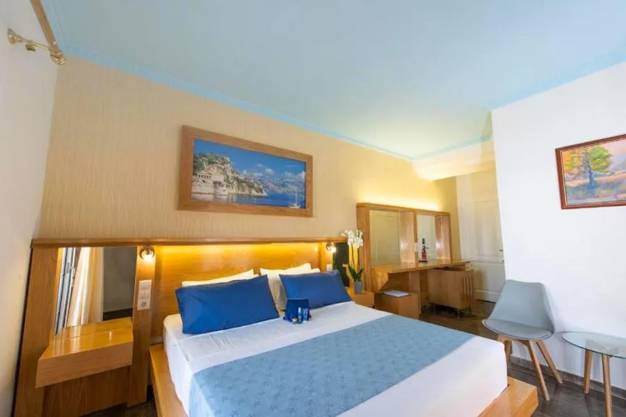Bed in Lido Corfu Sun Hotel 4 Stars All-inclusive