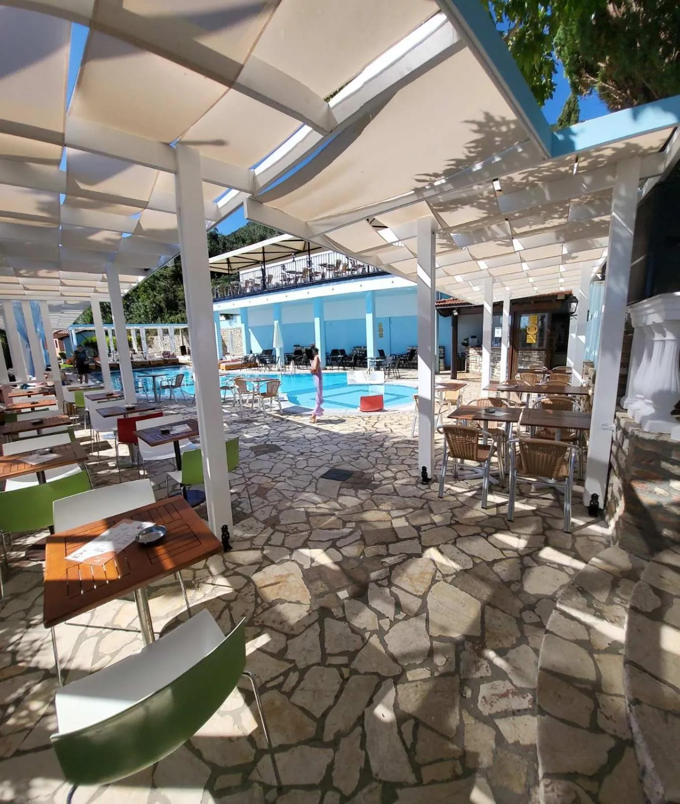 Swimming pool in Lido Corfu Sun Hotel 4 Stars All-inclusive