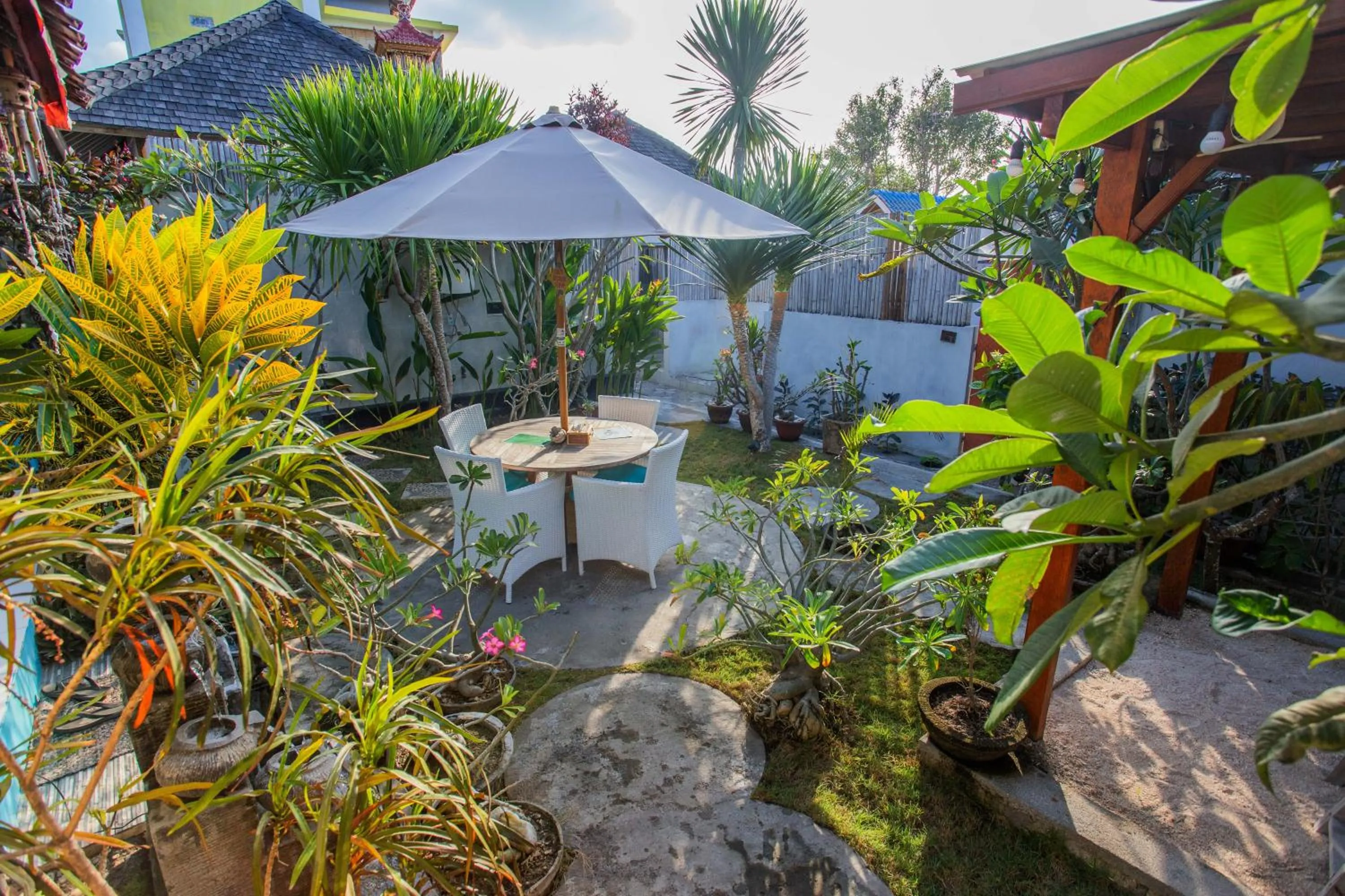 Patio in Svaha Private Villas Ceningan