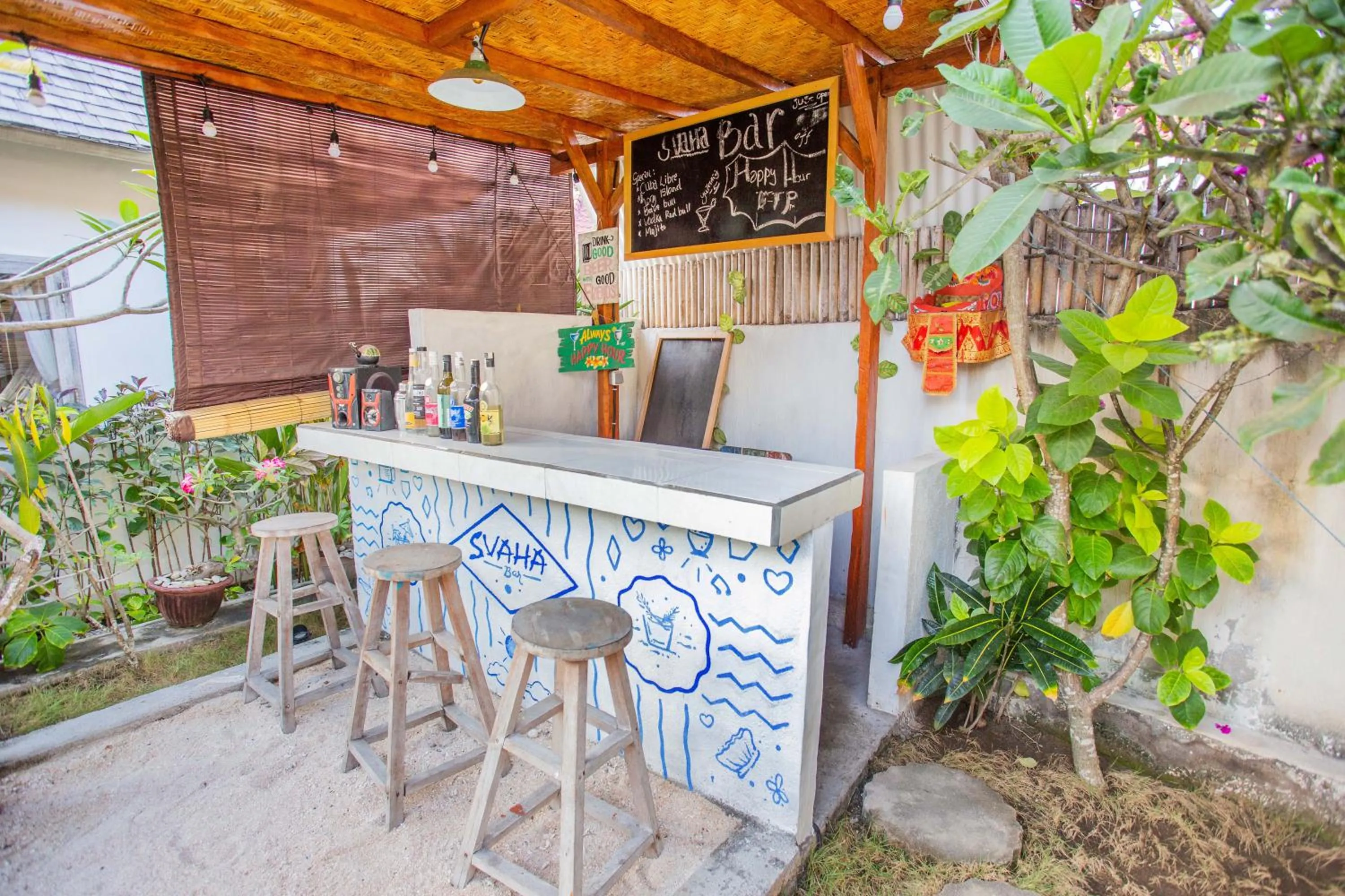 Lounge or bar in Svaha Private Villas Ceningan