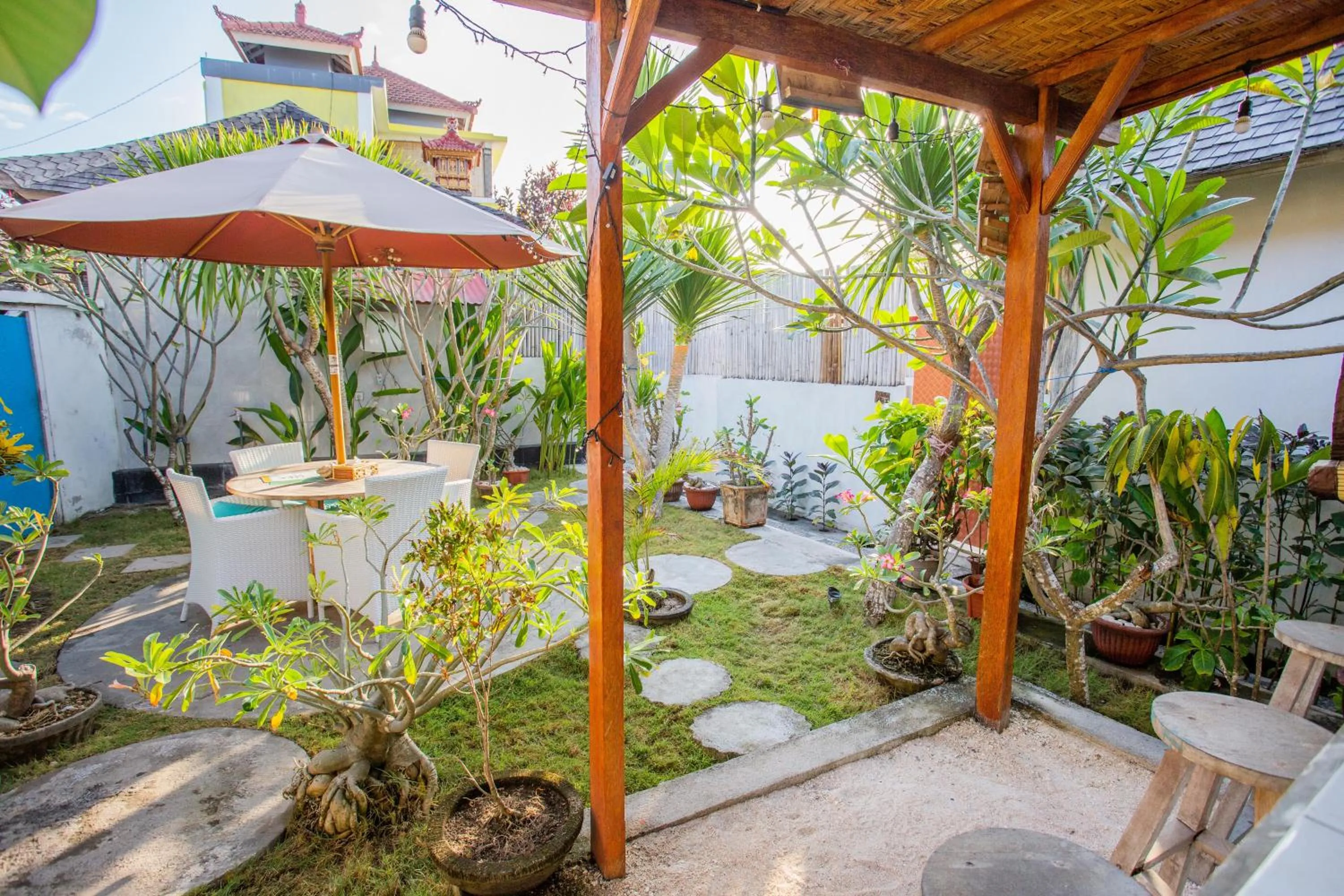 Patio in Svaha Private Villas Ceningan