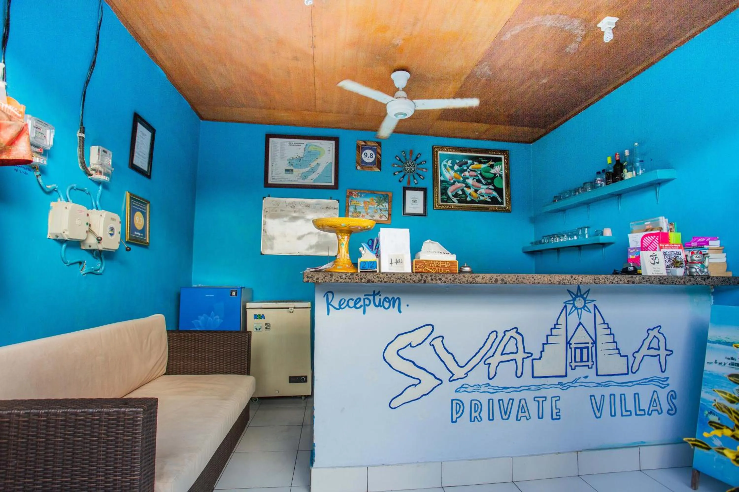 Property logo or sign in Svaha Private Villas Ceningan