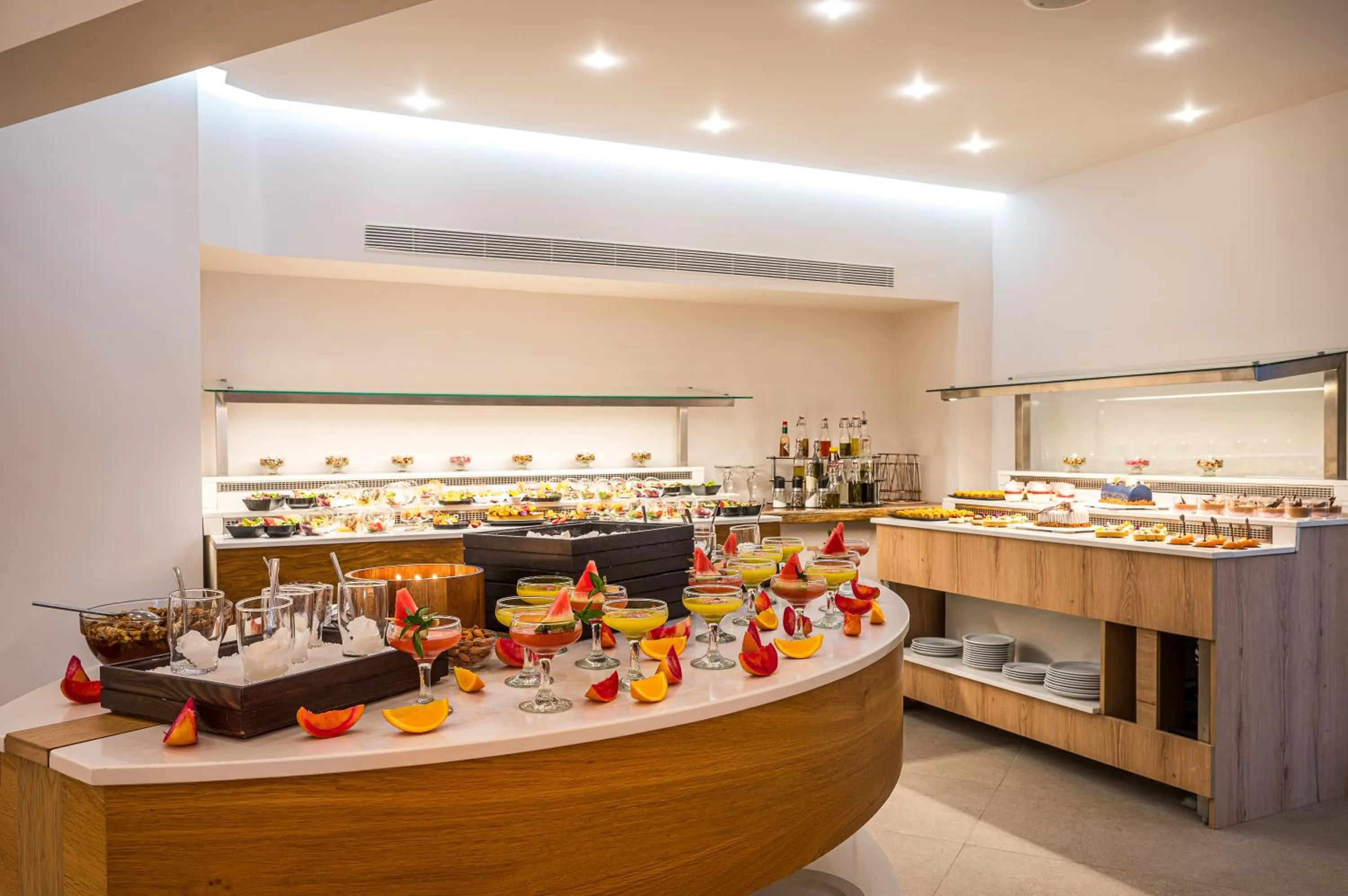 Buffet breakfast in Esperides Resort Crete, The Authentic Experience