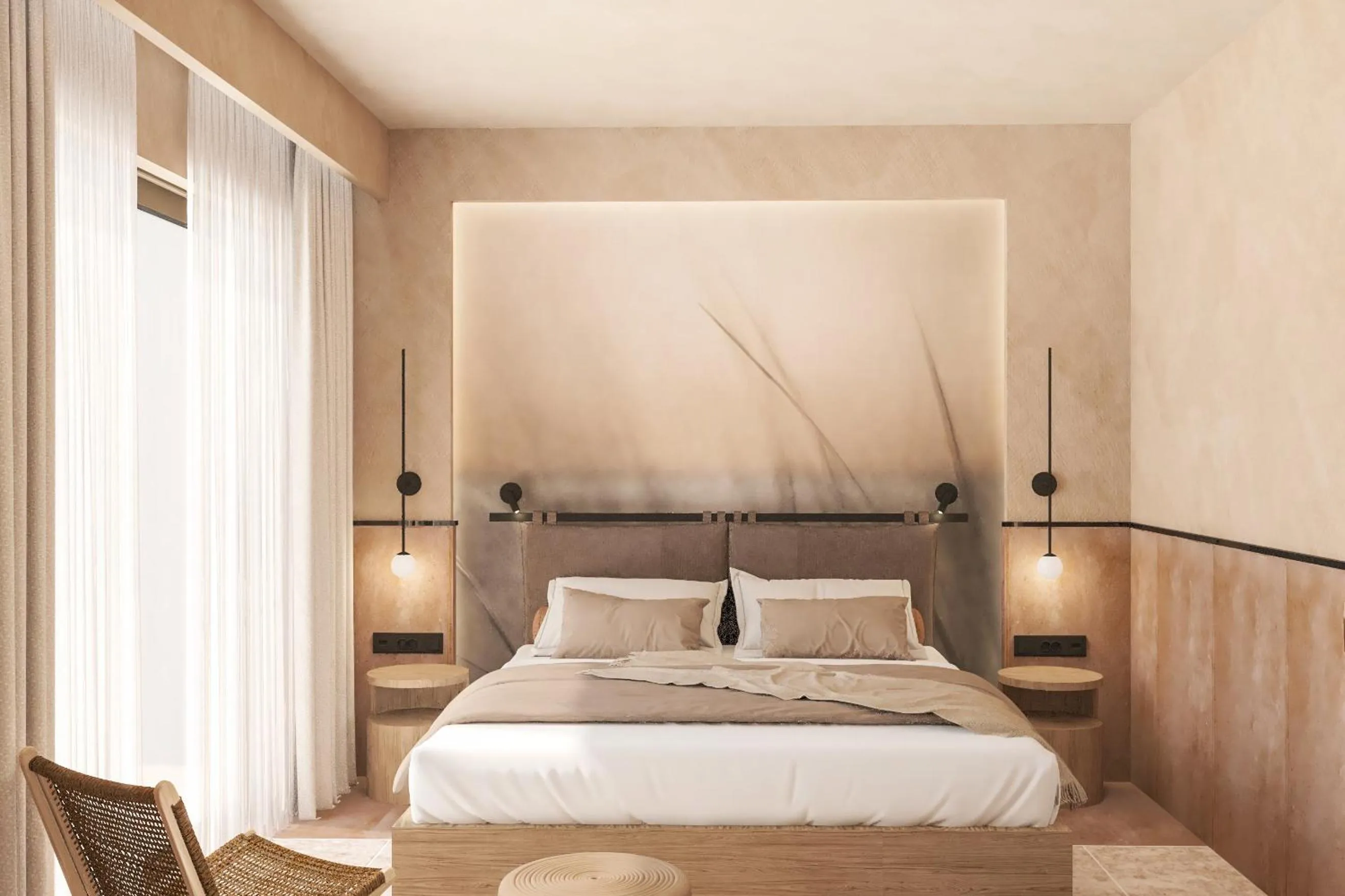 Photo of the whole room, Bed in Esperides Resort Crete, The Authentic Experience