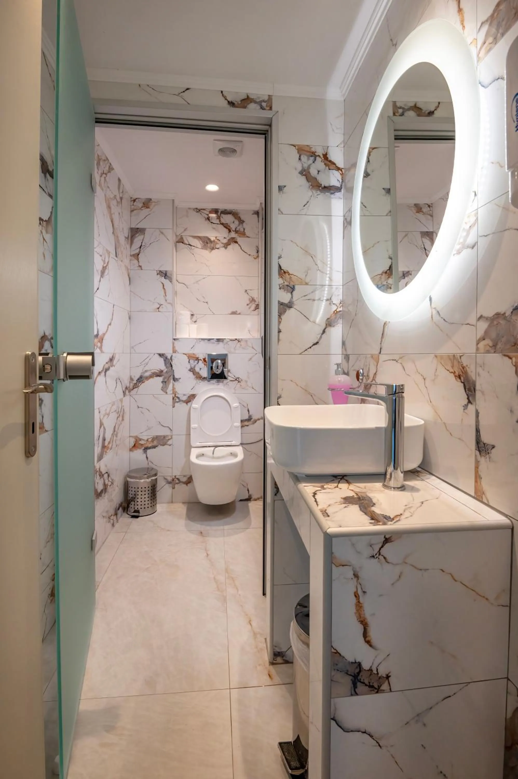 Bathroom in Creta Mare Hotel