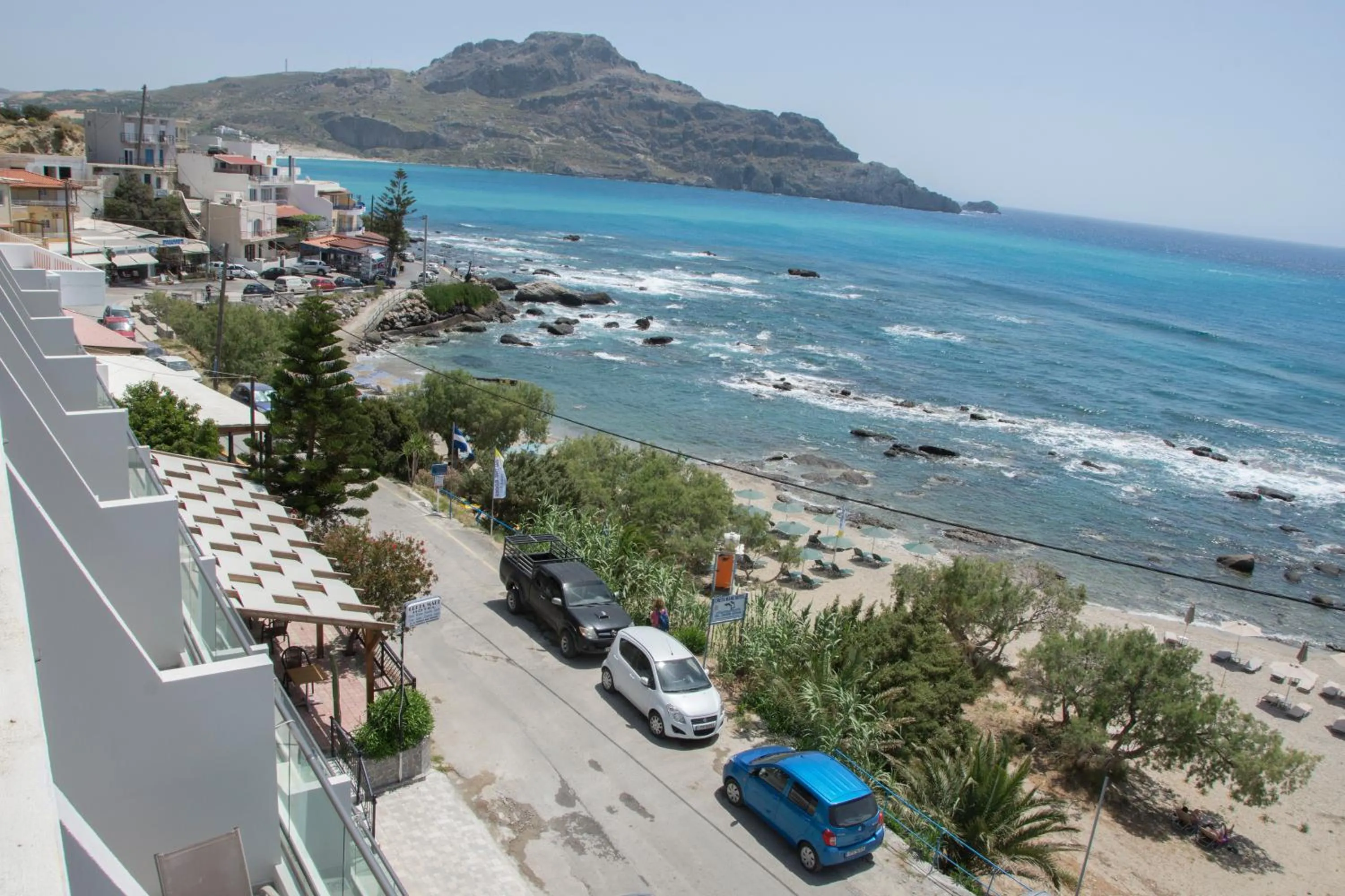 City view in Creta Mare Hotel