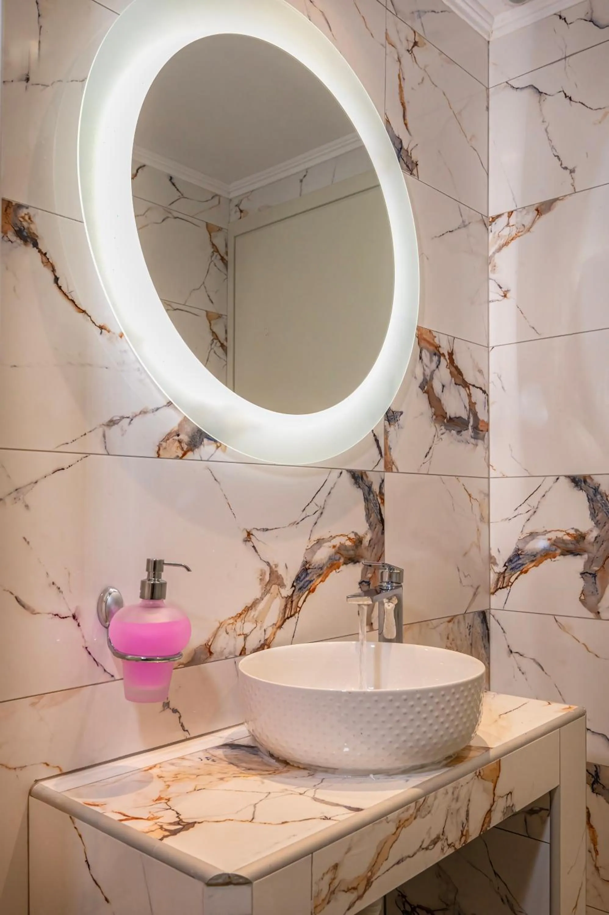 Bathroom in Creta Mare Hotel